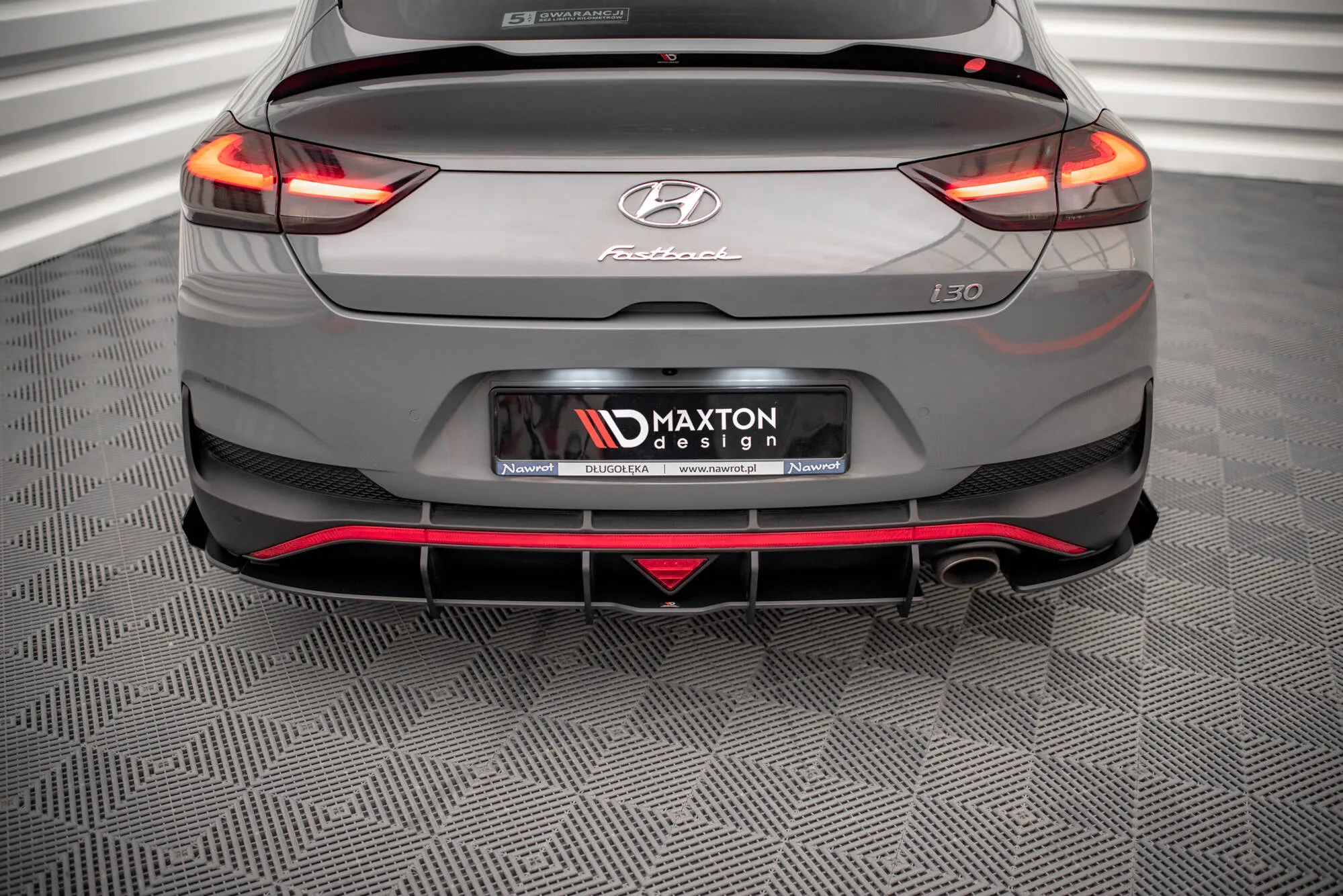 Sidesplitters bak + Flopper Hyundai I30 (Mk3 Facelift) 2020-2026 | Street Pro Black Edition – bilde 2
