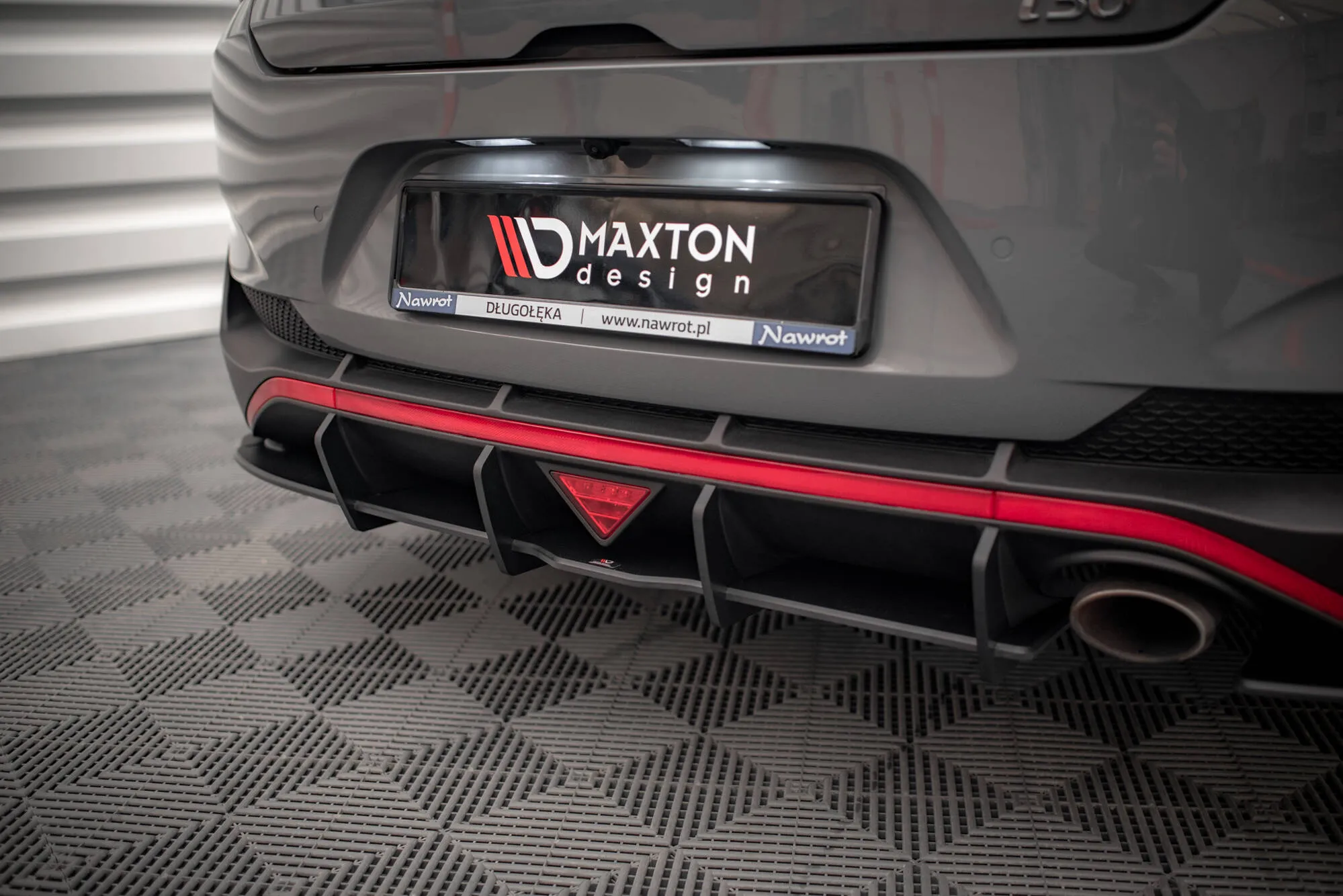 Sidesplitters bak + Flopper Hyundai I30 (Mk3 Facelift) 2020-2026 | Street Pro Black Edition – bilde 3