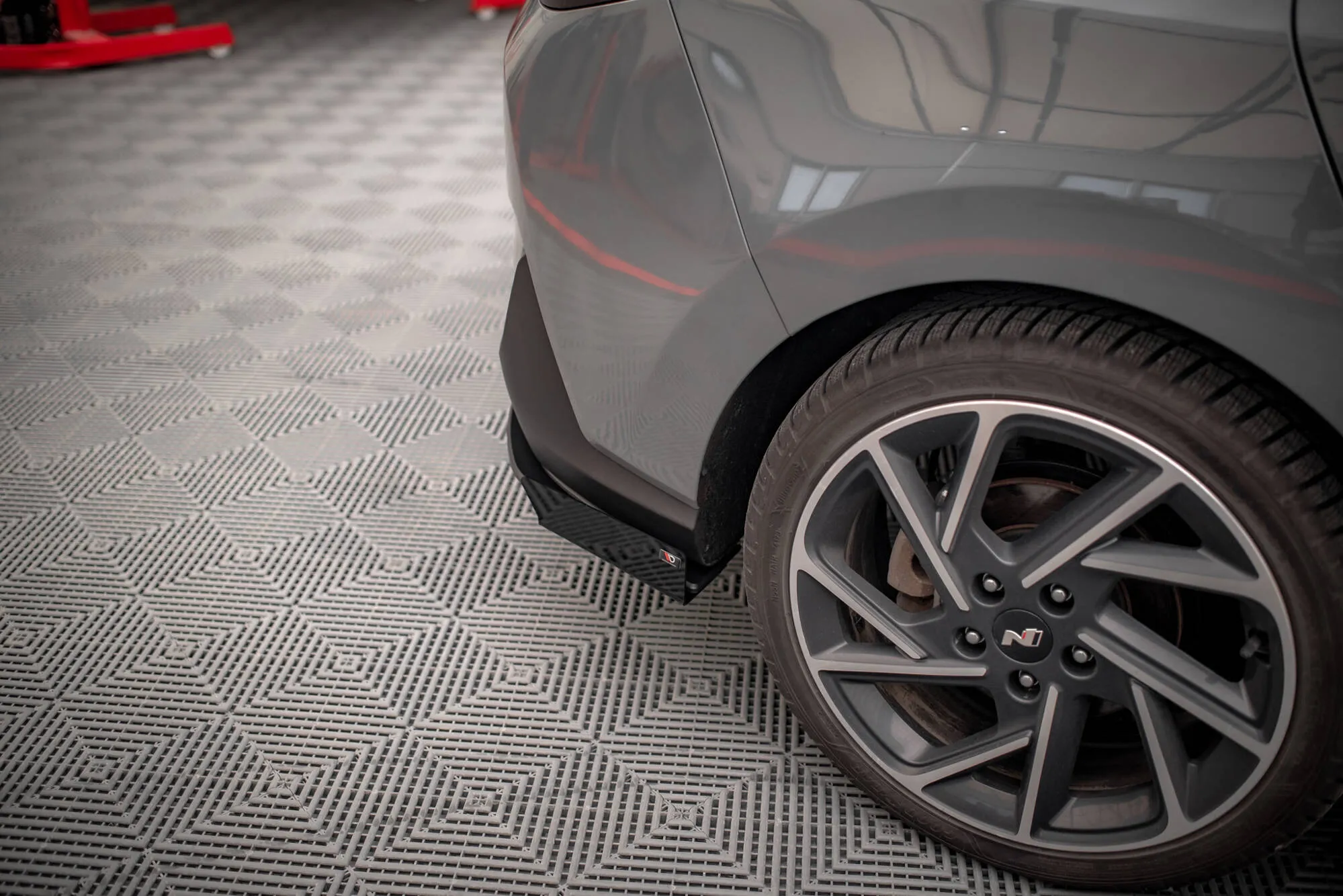 Sidesplitters bak + Flopper Hyundai I30 (Mk3 Facelift) 2020-2026 | Street Pro Black Edition – bilde 4