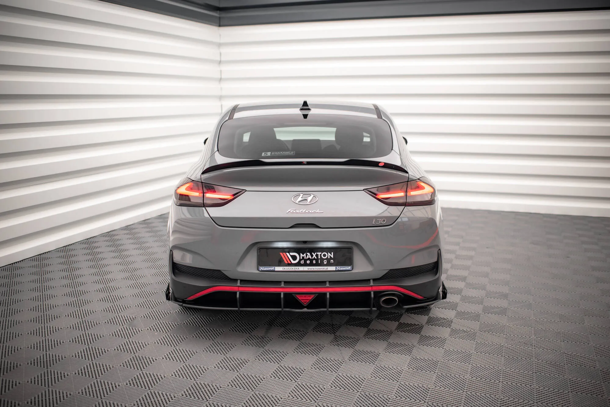 Sidesplitters bak + Flopper Hyundai I30 (Mk3 Facelift) 2020-2026 | Street Pro Black Edition – bilde 6