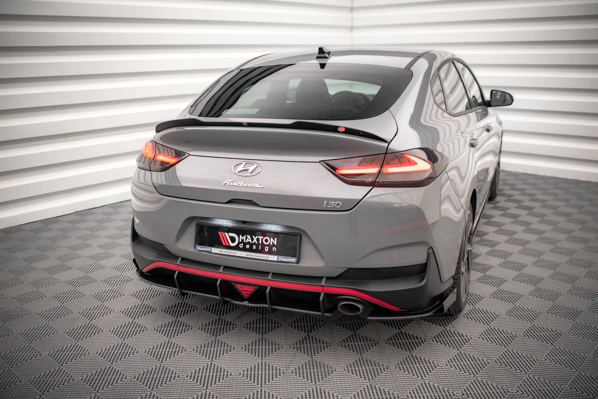 Sidesplitters bak + Flopper Hyundai I30 (Mk3 Facelift) 2020-2026 | Street Pro Black Edition – bilde 7