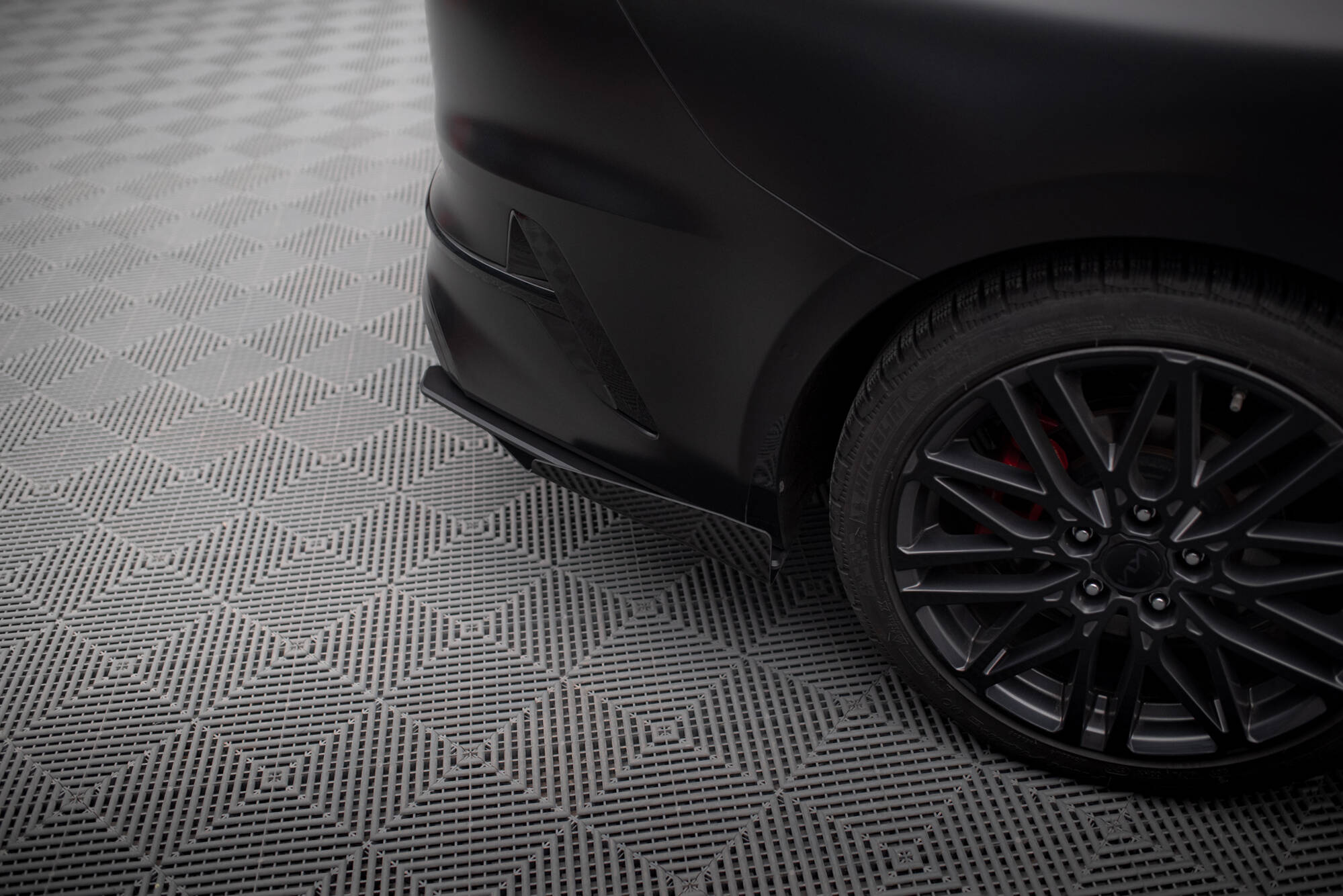 Sidesplitters bak + flopper Kia Proceed GT facelift 2021 - > | Street Pro Black Edition – bilde 2
