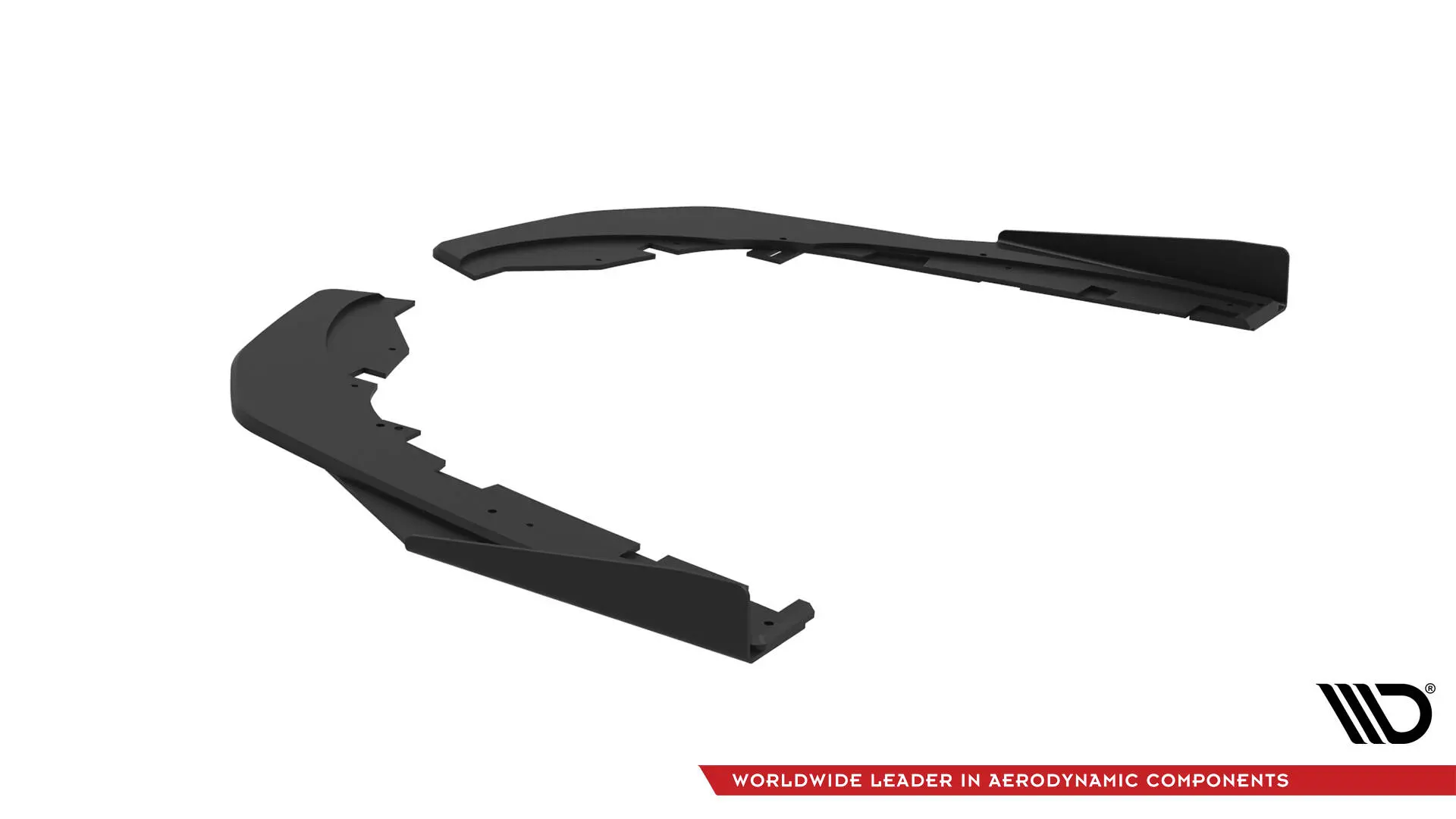 Sidesplitters bak + flopper Kia Stinger GT-Line 2017 - 2023 | Street Pro Black Edition – bilde 6