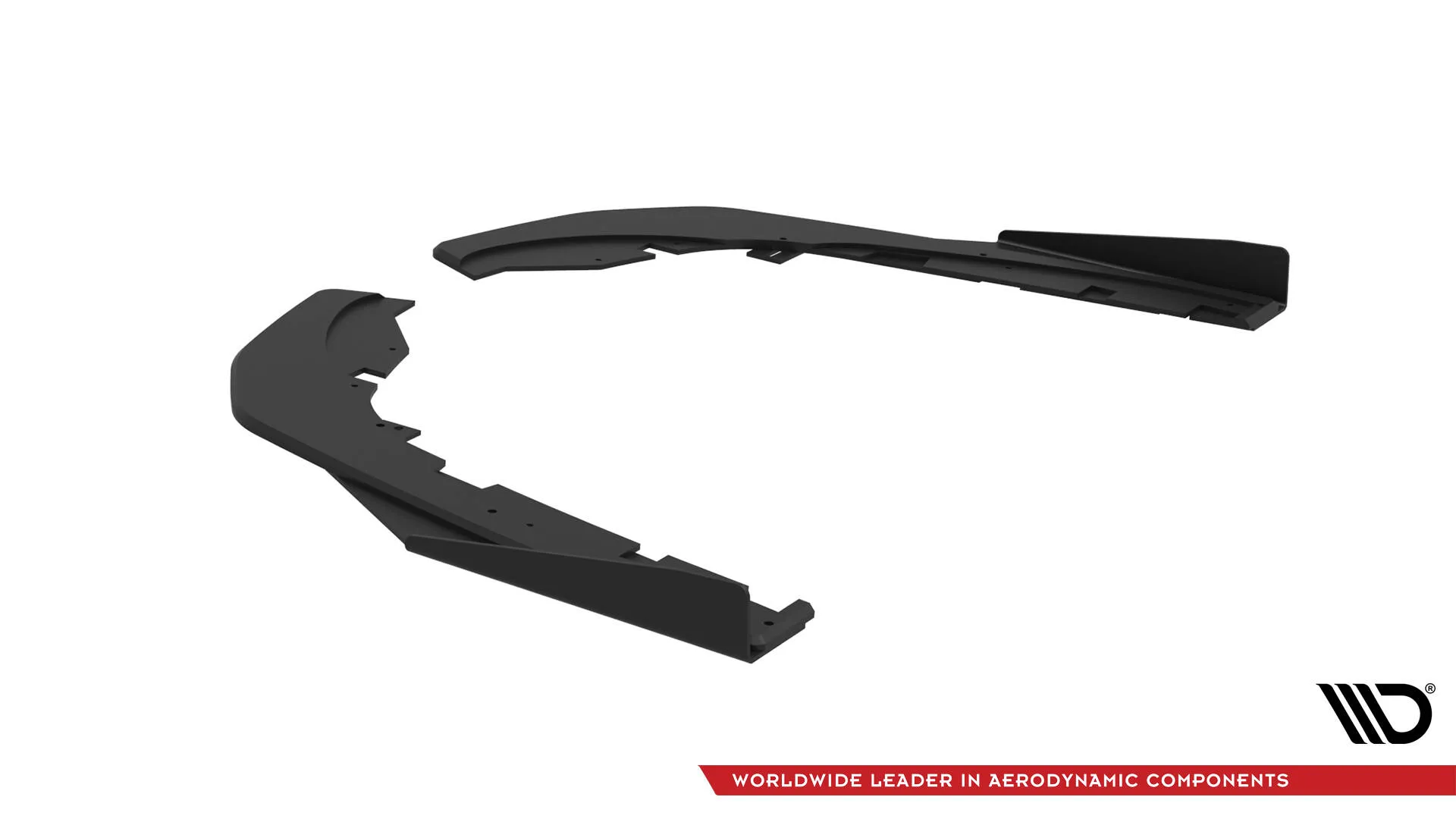 Sidesplitters bak + Flopper Kia Stinger GT-Line 2017 - 2023 | Street Pro Black Edition – bilde 5