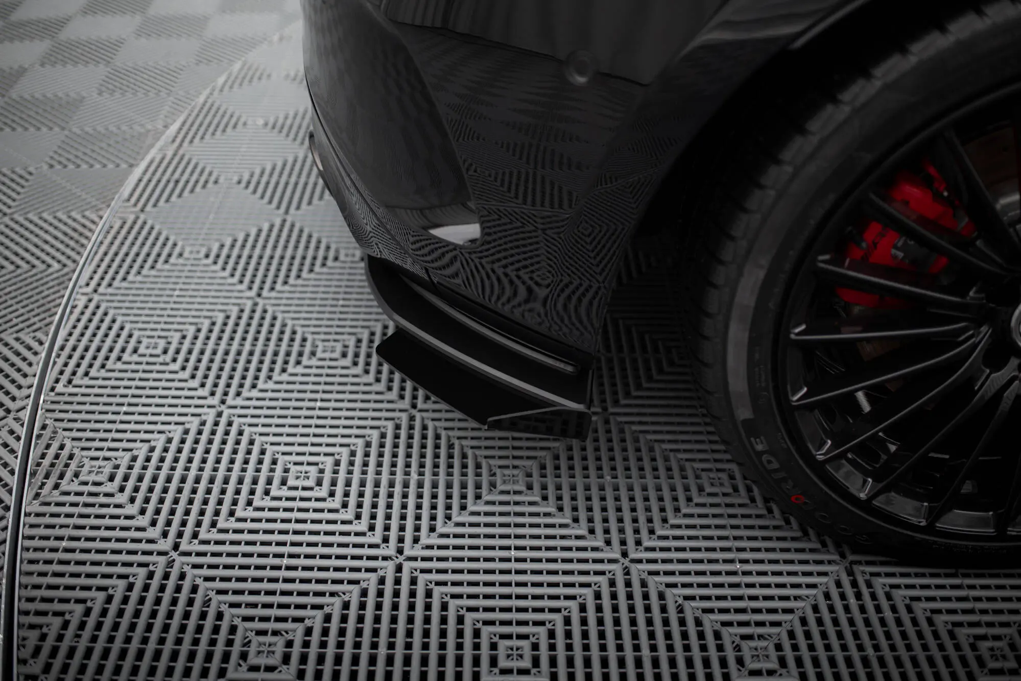 Sidesplitters bak + flopper Mercedes-AMG A35 (W177) facelift 2023 - > | Street Pro Black Edition