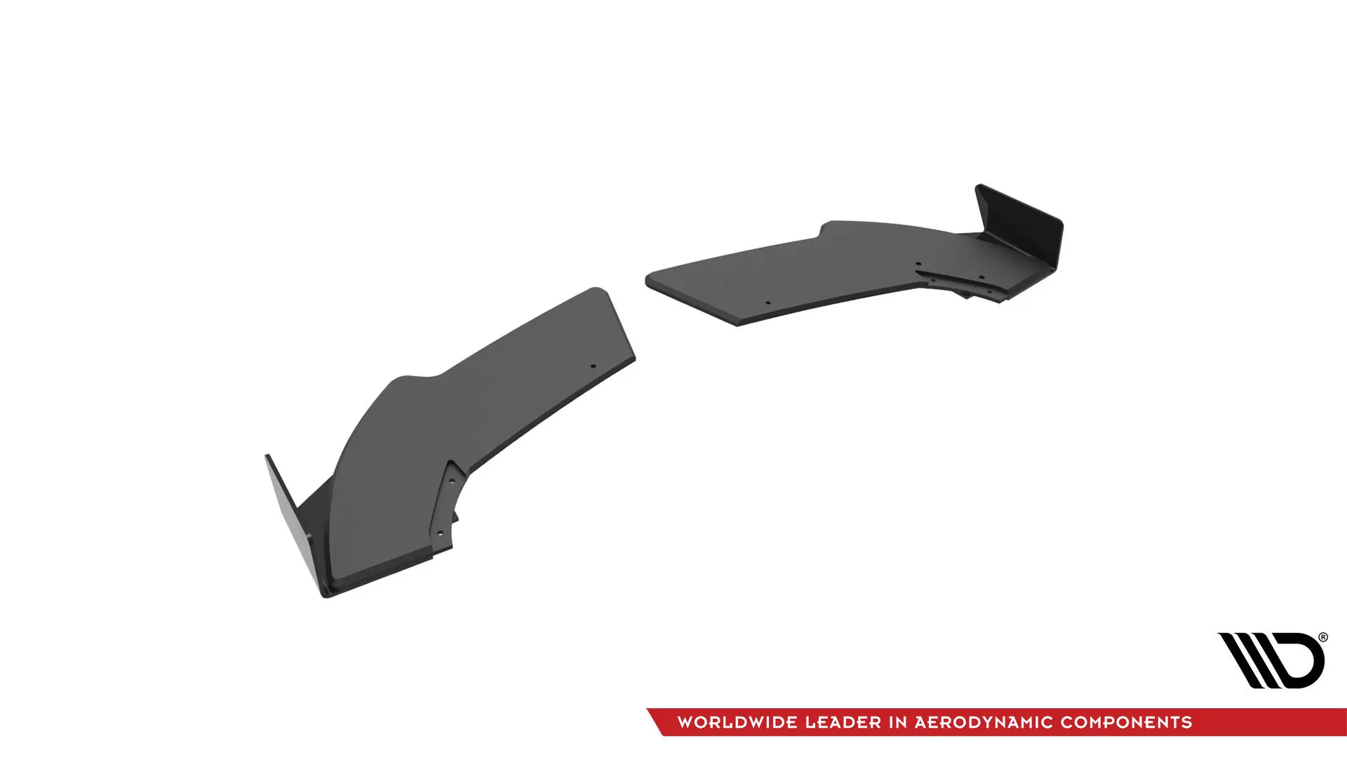 Sidesplitters bak + flopper Mercedes-Benz A45 AMG (W176) facelift 2015 - 2018 | Street Pro Black Edition – bilde 5