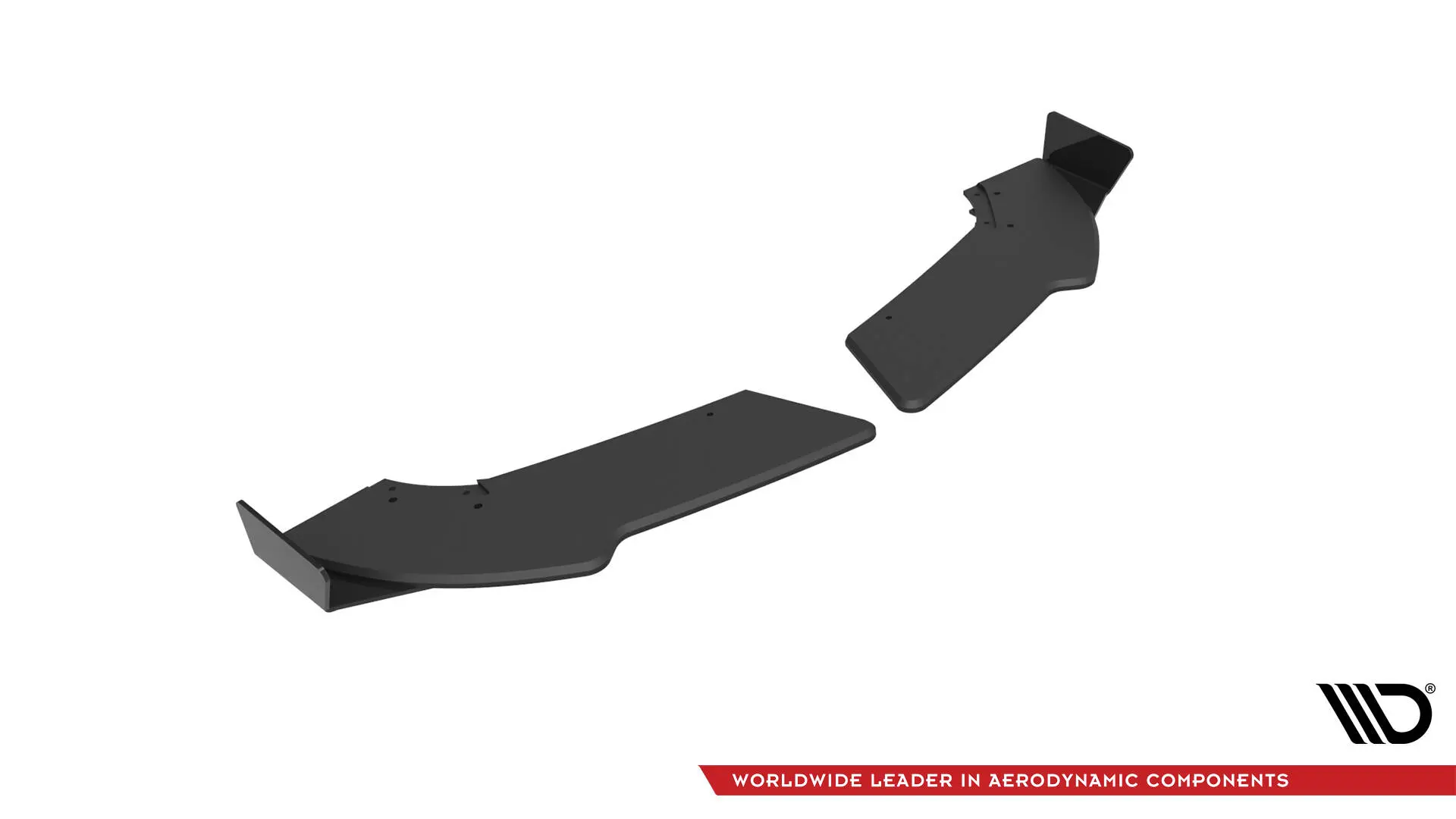 Sidesplitters bak + flopper Mercedes-Benz A45 AMG (W176) facelift 2015 - 2018 | Street Pro Black Edition – bilde 6