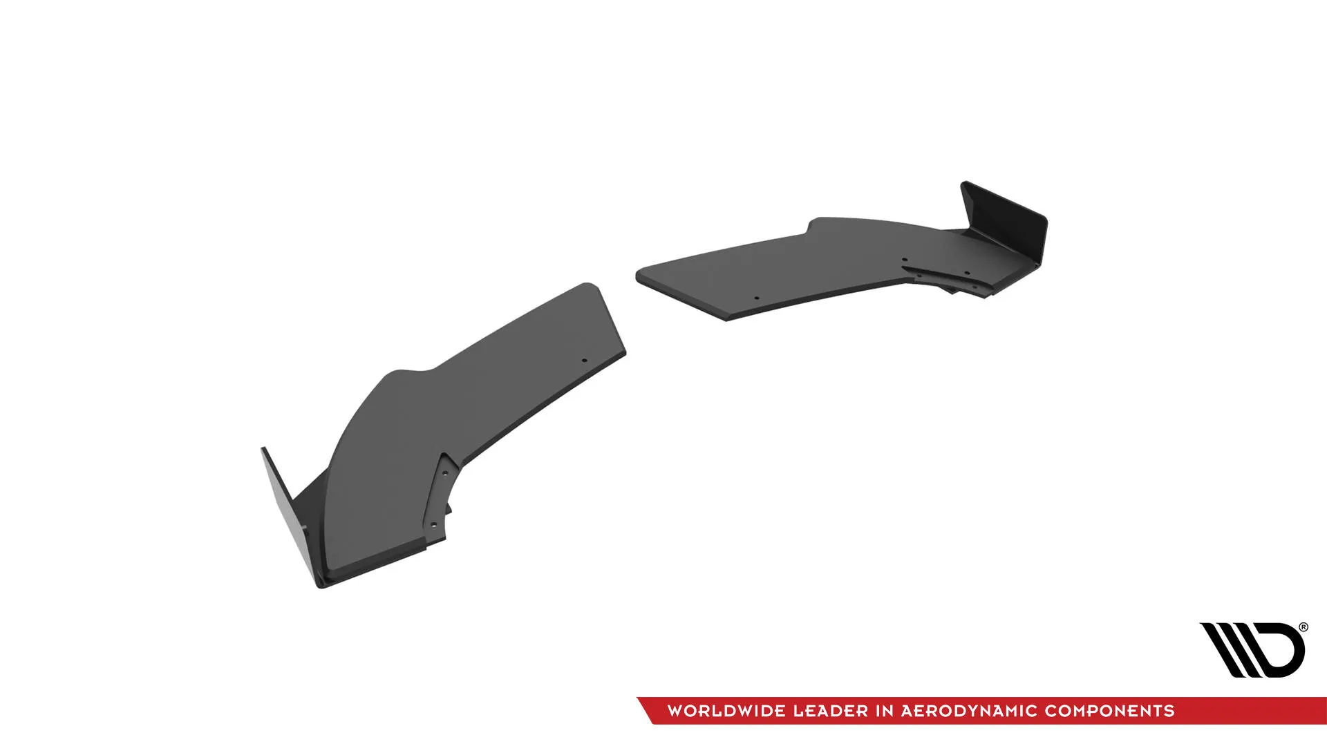 Sidesplitters bak + Flopper Mercedes-Benz A45 AMG (W176) facelift 2015 - 2018 | Street Pro Black Edition – bilde 4