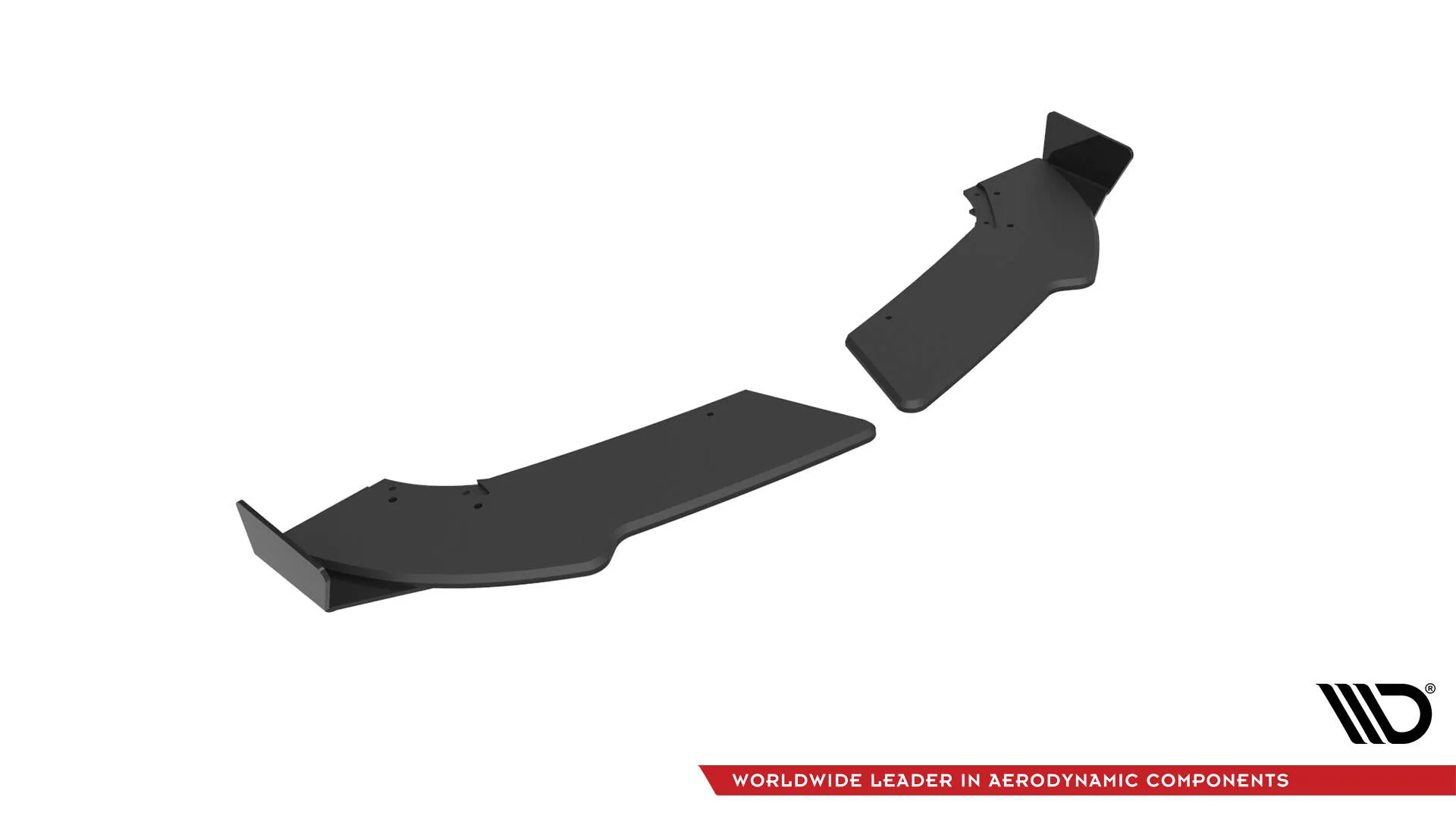 Sidesplitters bak + Flopper Mercedes-Benz A45 AMG (W176) facelift 2015 - 2018 | Street Pro Black Edition – bilde 5