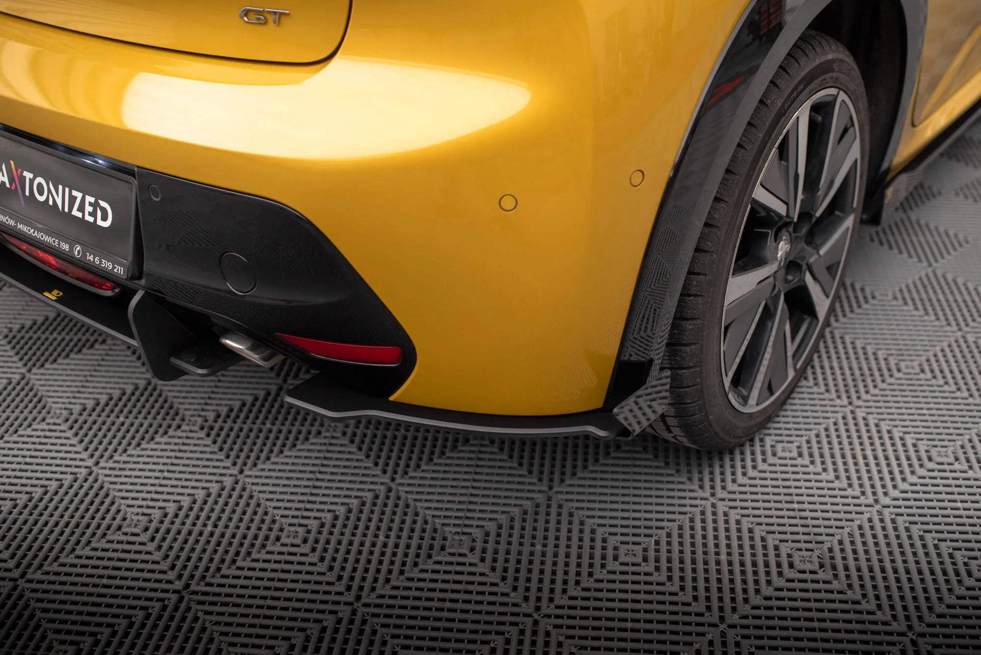 Sidesplitters bak + Flopper Peugeot 208 GT II 2019 - 2023 | Street Pro Black Edition – bilde 5