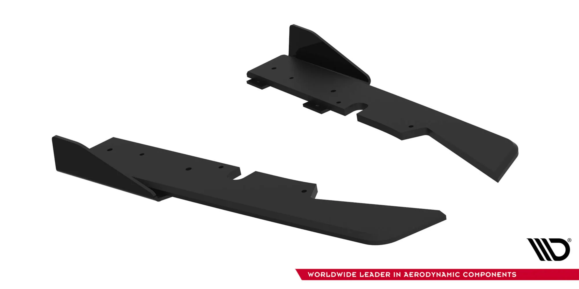 Sidesplitters bak + Flopper Subaru Impreza WRX STI III Facelift 2010 - 2014 | Street Pro Black Edition – bilde 4