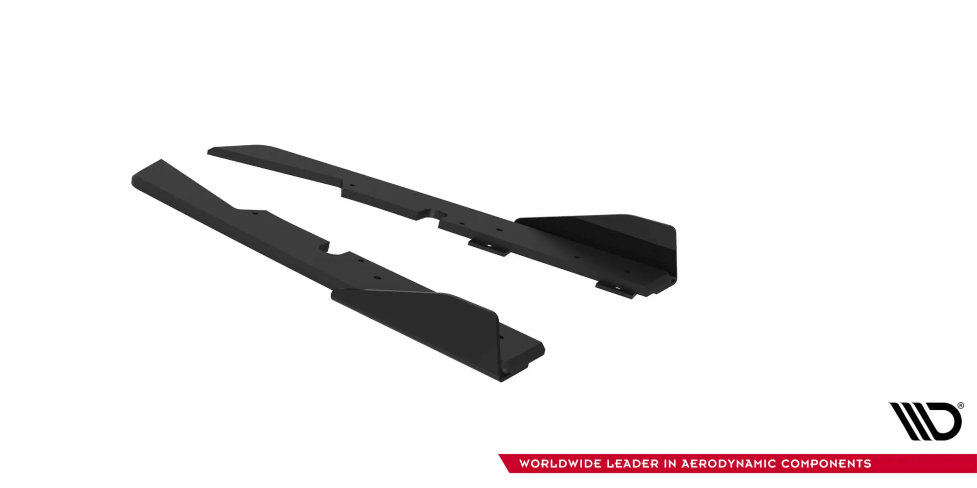Sidesplitters bak + Flopper Subaru Impreza WRX STI III Facelift 2010 - 2014 | Street Pro Black Edition – bilde 5