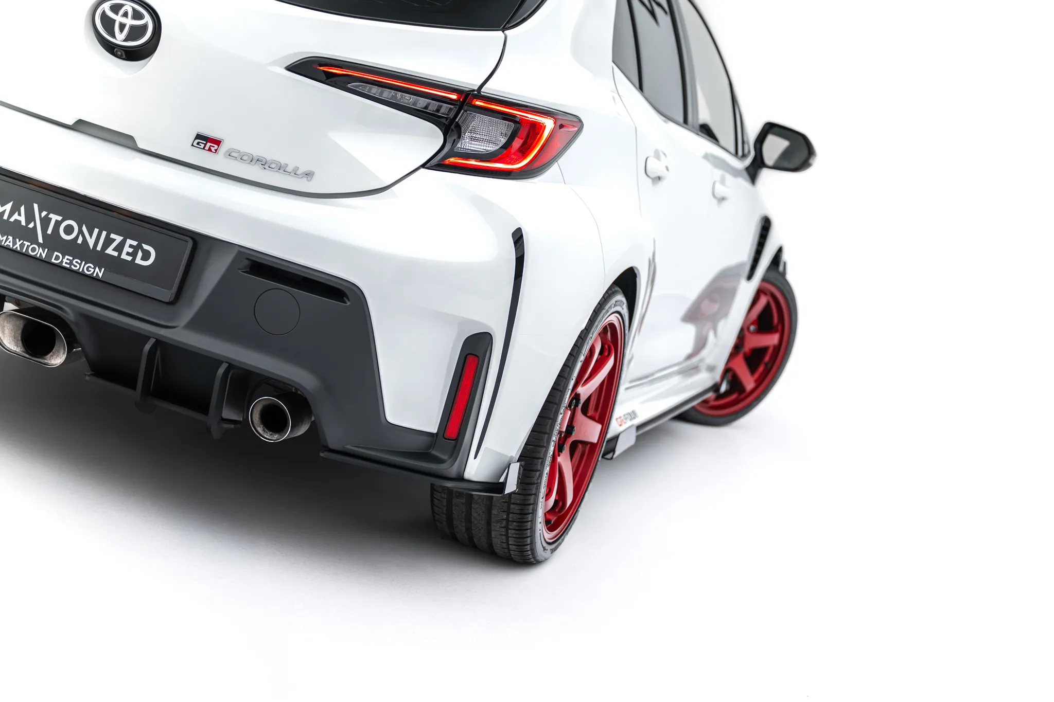 Sidesplitters bak + Flopper Toyota GR Corolla XII 2022 - 2024 | Street Pro Black Edition