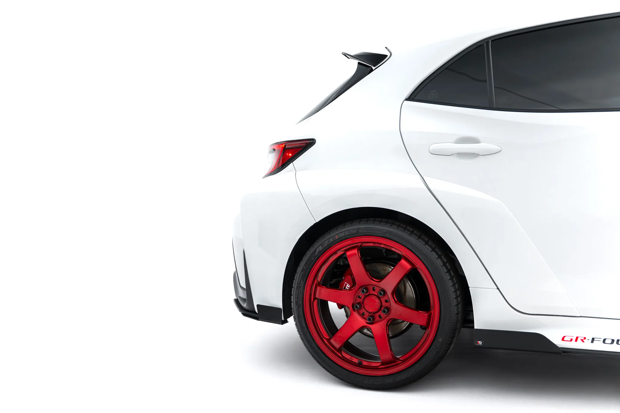 Sidesplitters bak + Flopper Toyota GR Corolla XII 2022 - 2024 | Street Pro Black Edition – bilde 4