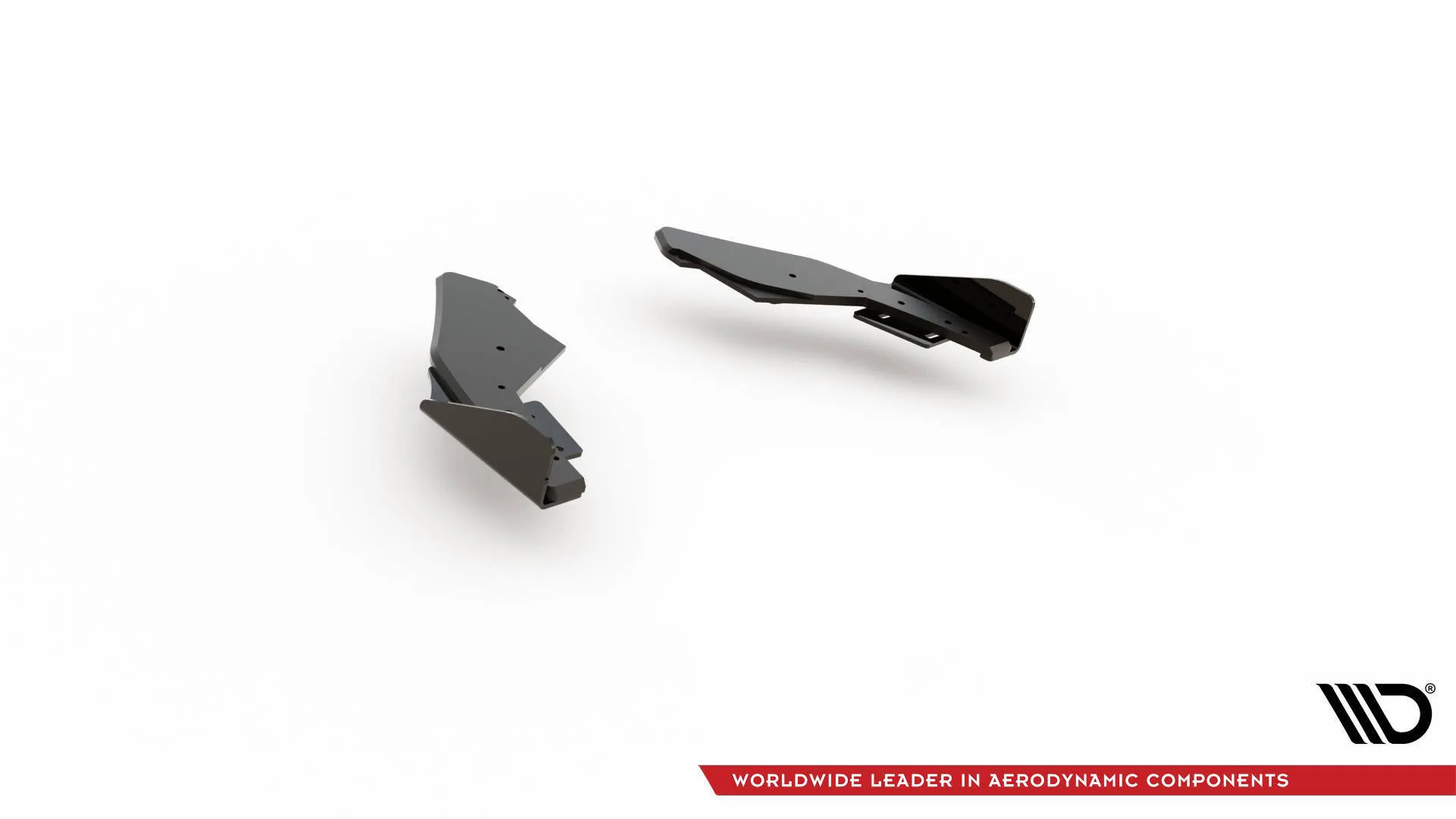 Sidesplitters bak + Flopper VW Golf 8 GTI / GTI Clubsport / R-line 2020-> | Street Pro Black Edition – bilde 9