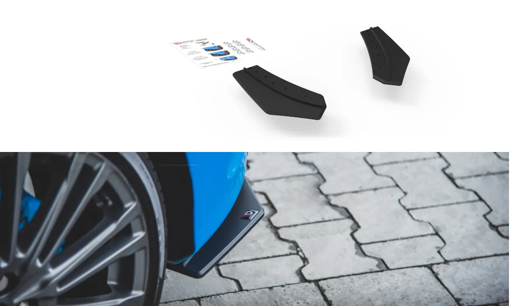 Sidesplitters bak Ford Focus III RS 2015 - 2018 | Street Pro Black Edition – bilde 5