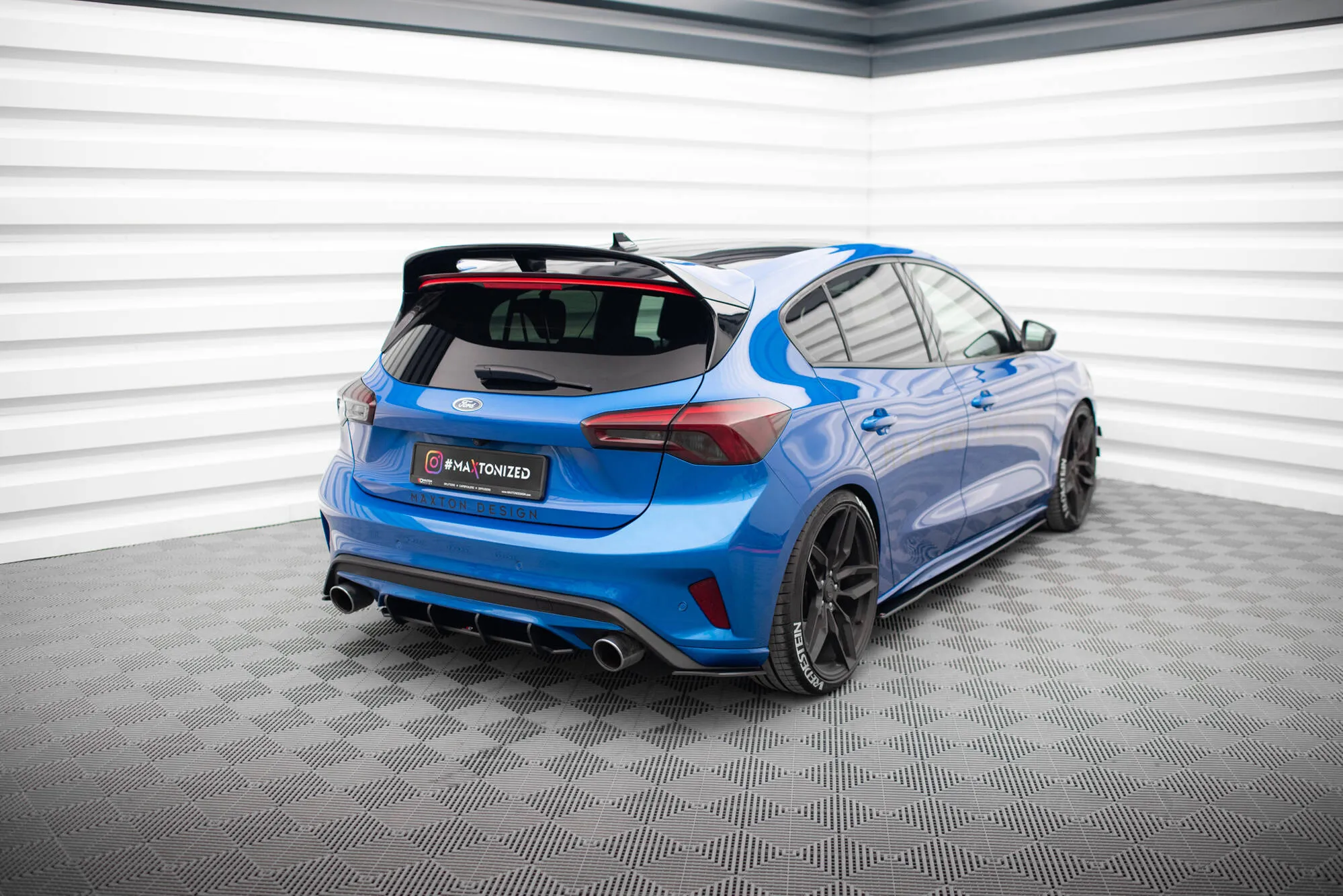 Sidesplitters bak Ford Focus IV ST 2018 -> | Street Pro Black Edition – bilde 6