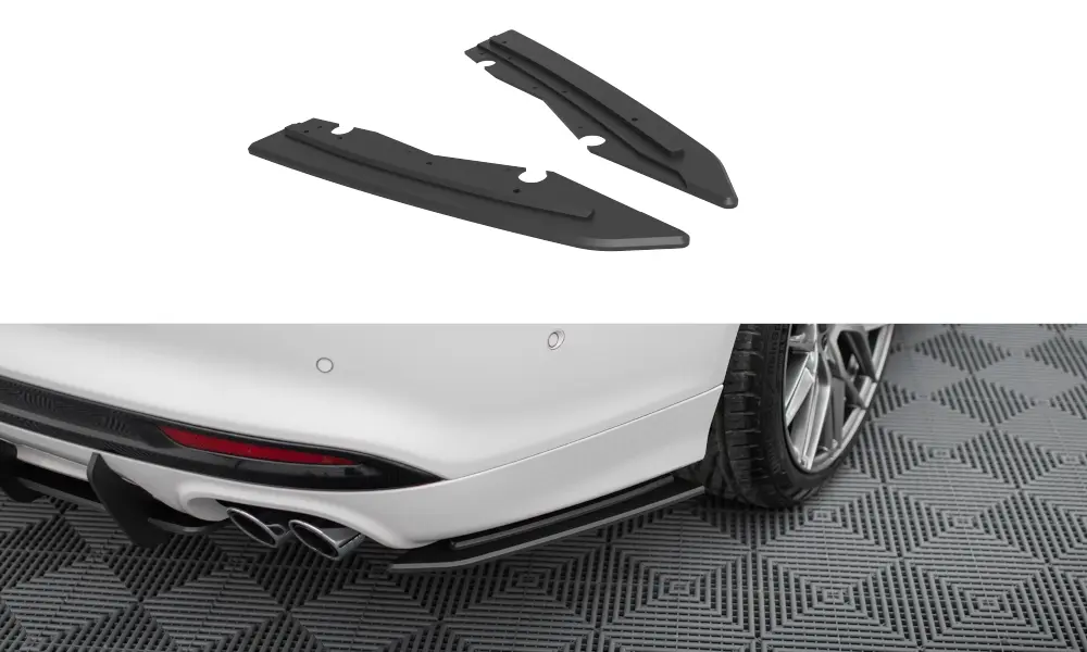 Sidesplitters bak Ford Mondeo Sport V facelift 2019 - 2022 / Ford Fusion Sport (USA) mk2 facelift 2019 - 2020 | Street Pro Black Edition – bilde 2