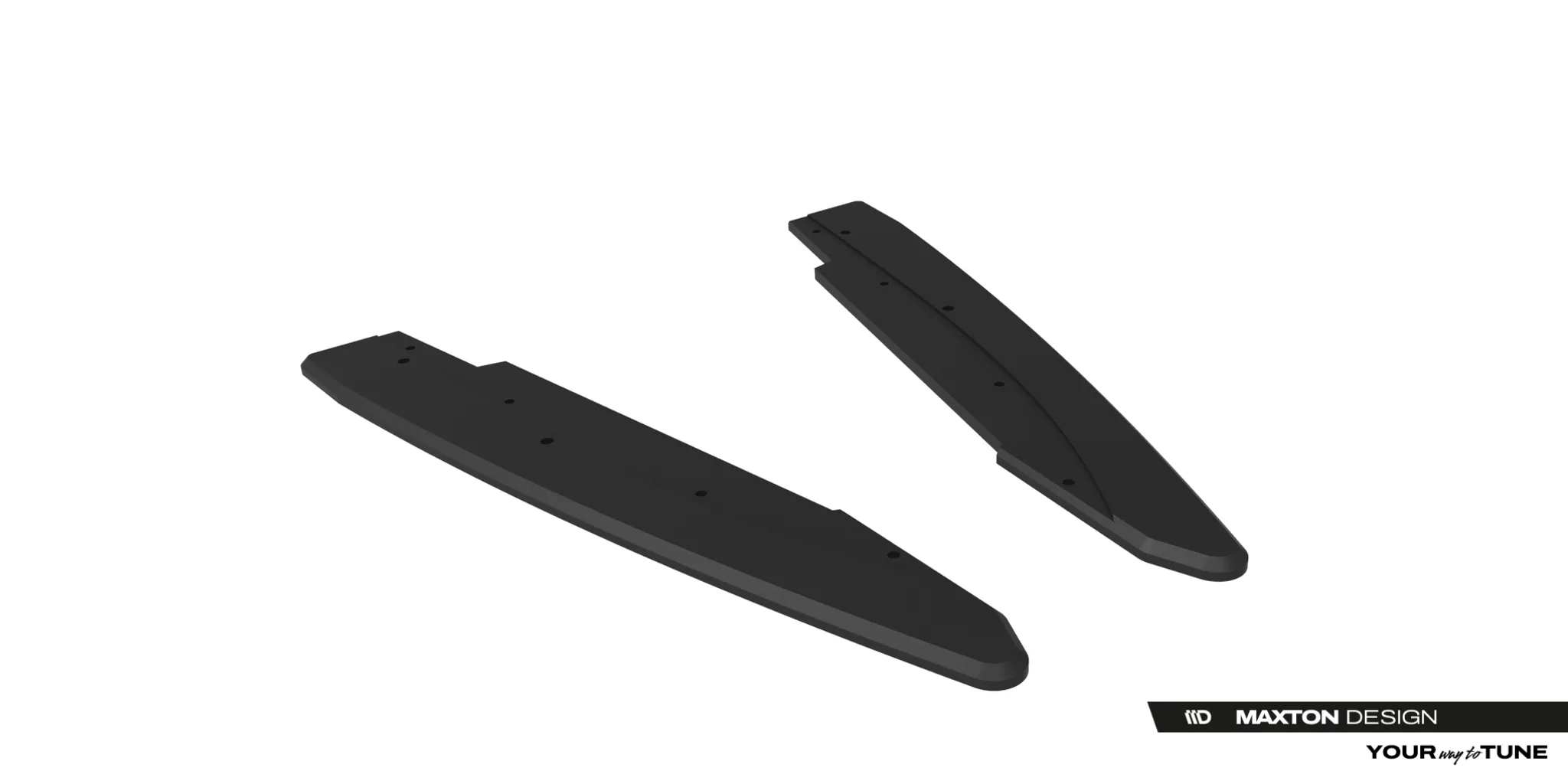 Sidesplitters bak Ford Mustang (Mk7) 2023-2026 | Street Pro Black Edition – bilde 6