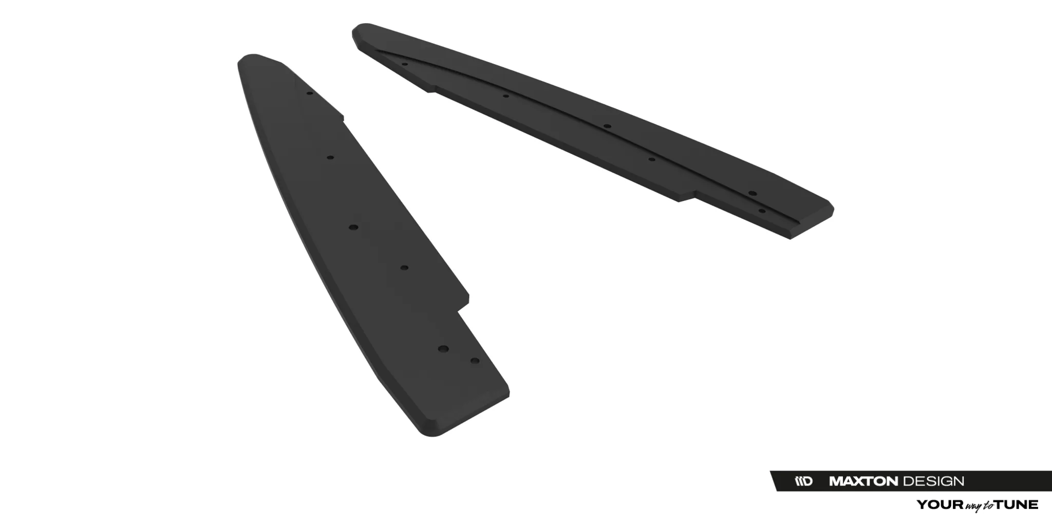 Sidesplitters bak Ford Mustang (Mk7) 2023-2026 | Street Pro Black Edition – bilde 7