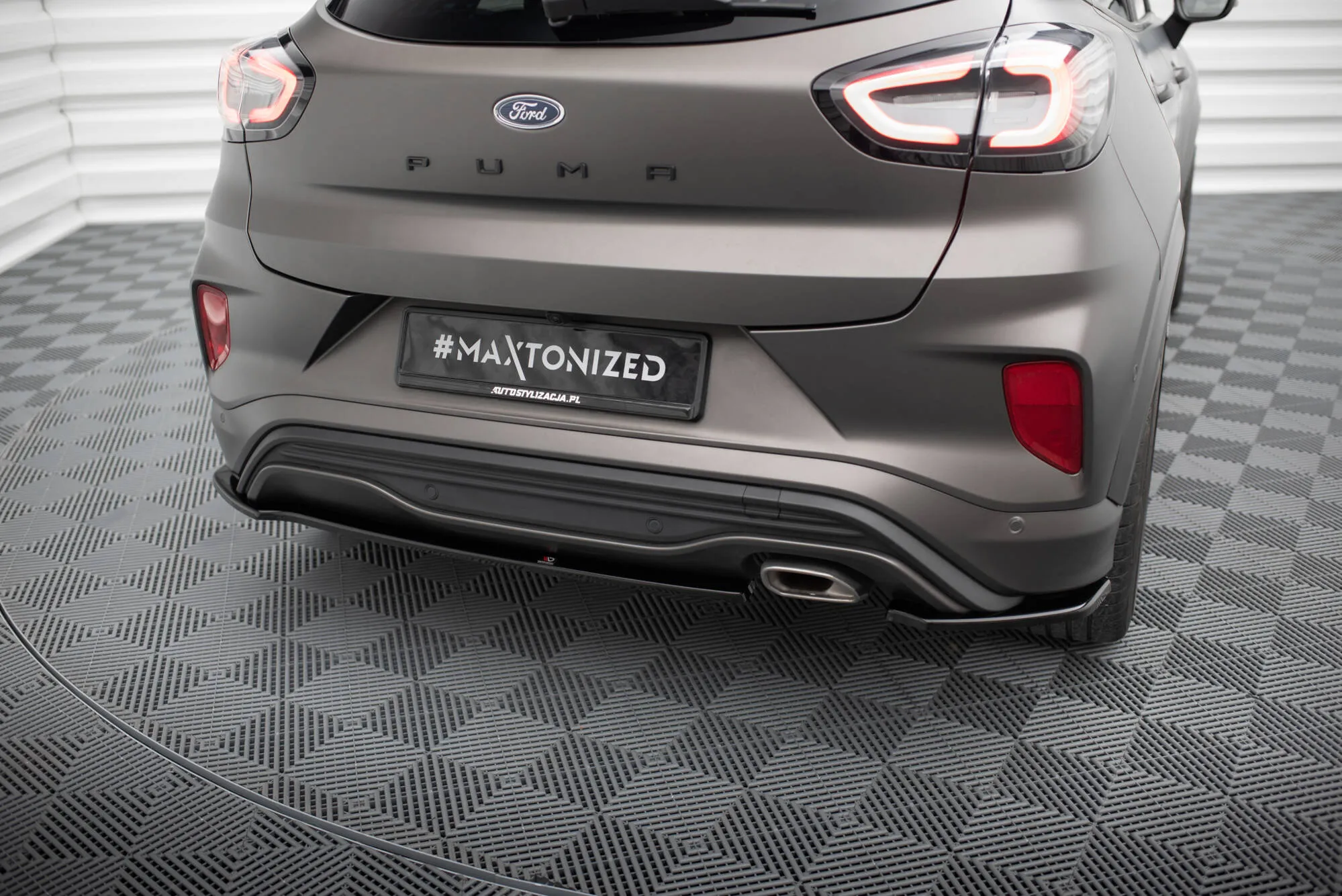Sidesplitters bak Ford Puma II ST-Line 2019-> | Glossy Black Edition