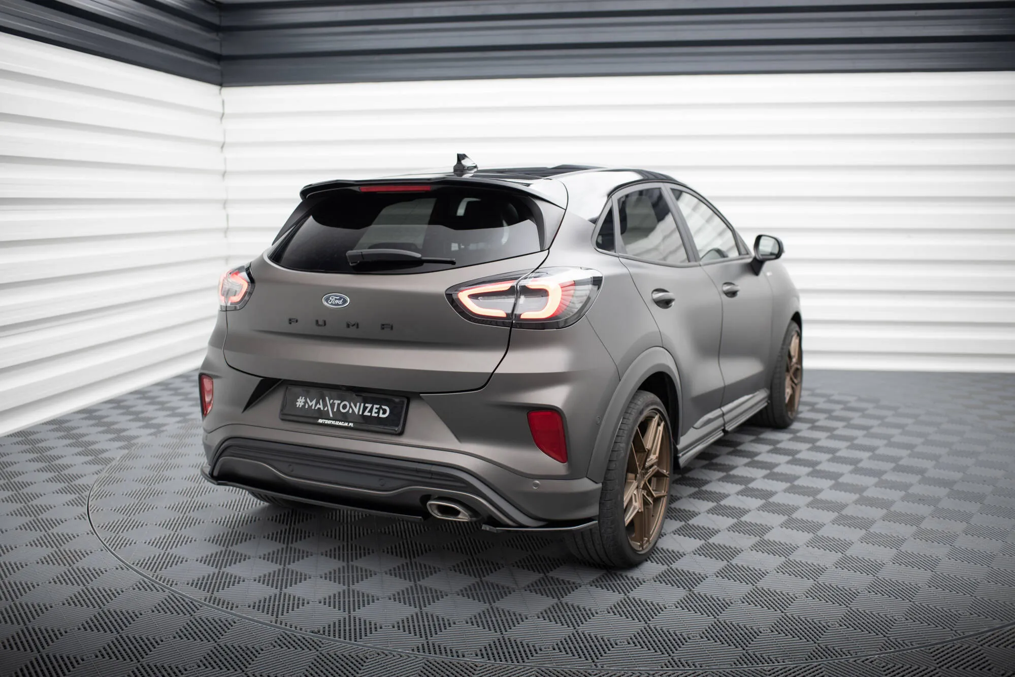 Sidesplitters bak Ford Puma II ST-Line 2019-> | Glossy Black Edition – bilde 2