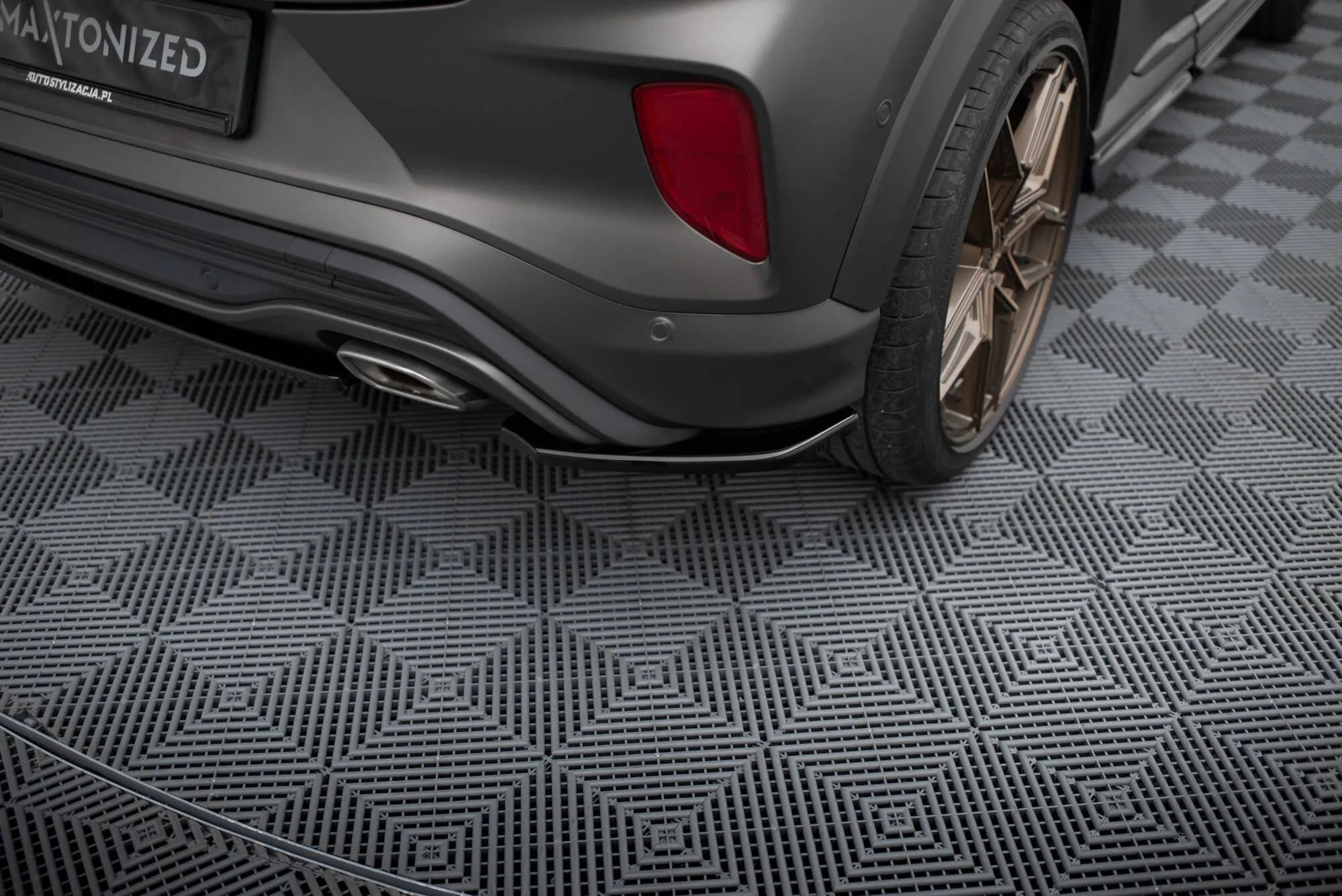 Sidesplitters bak Ford Puma II ST-Line 2019-> | Glossy Black Edition – bilde 3