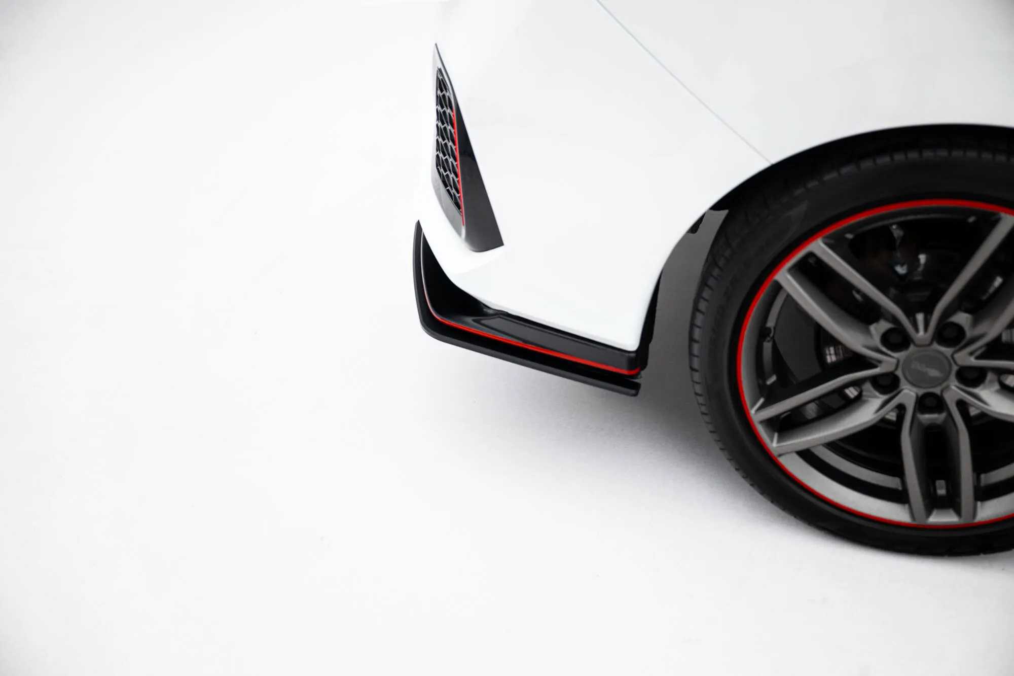 Sidesplitters bak Honda Civic Sport Mk10 2020-2023 | Street Pro Black Edition – bilde 3