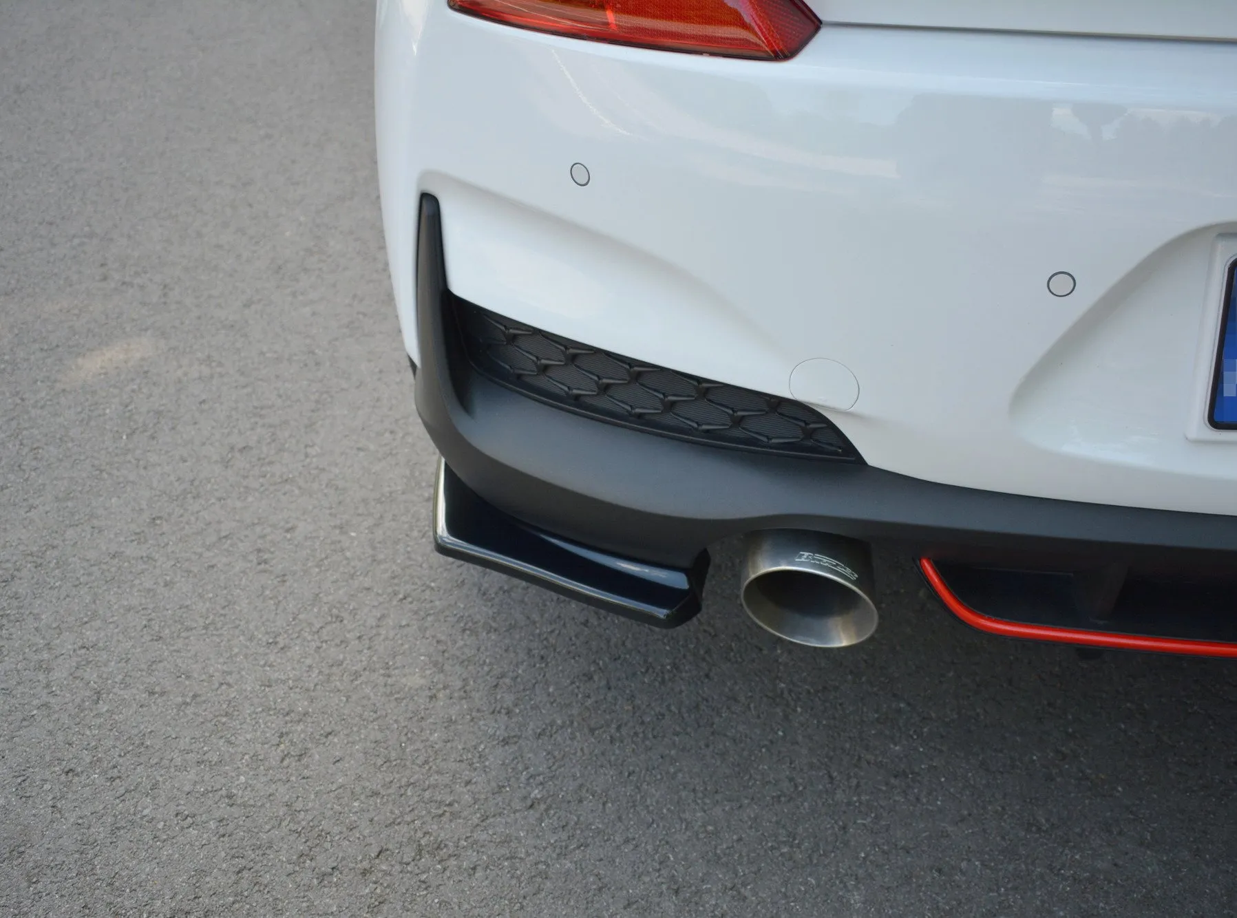 Sidesplitters bak Hyundai i30 III N 2017 -> | Glossy Black Edition