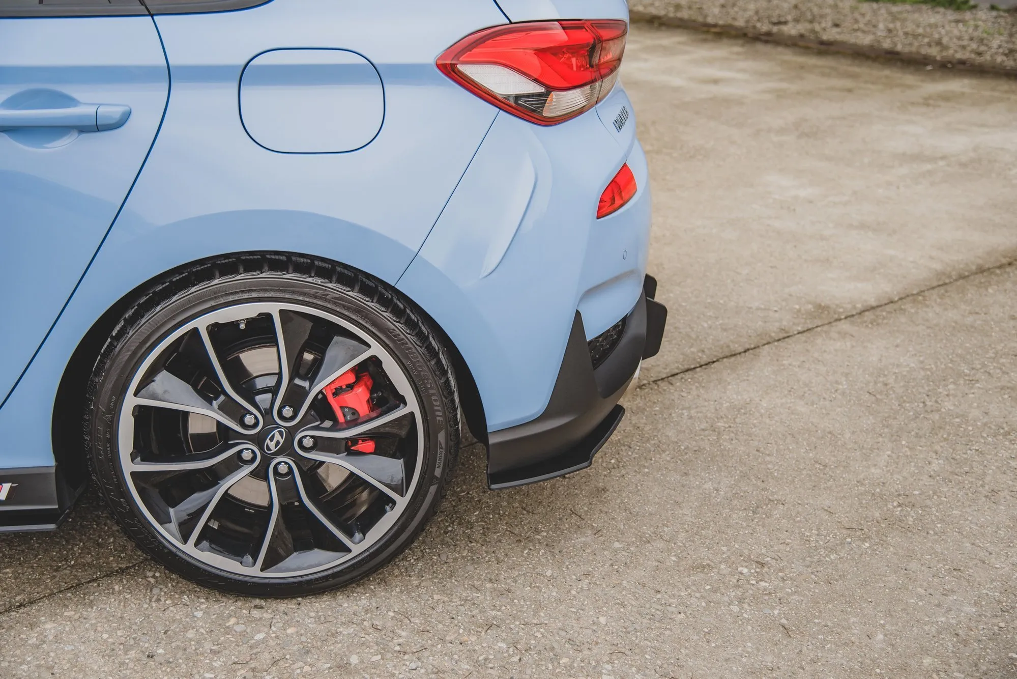 Sidesplitters bak Hyundai i30 III N / i30 III Fastback 2017-2020 | Street Pro Black Edition – bilde 6