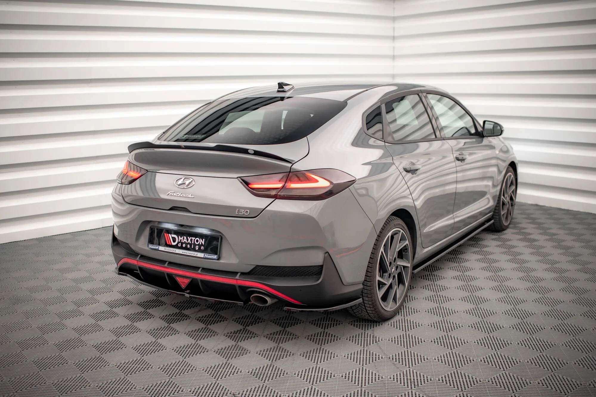 Sidesplitters bak Hyundai I30 (Mk3 Facelift) 2020-2026 | Glossy Black Edition