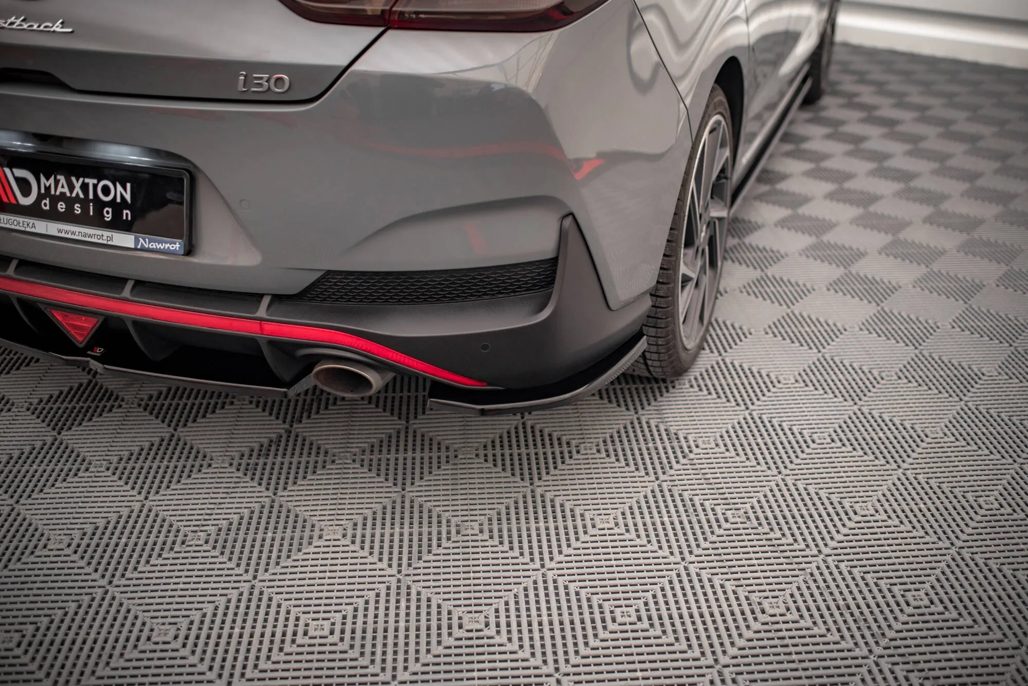 Sidesplitters bak Hyundai I30 (Mk3 Facelift) 2020-2026 | Glossy Black Edition – bilde 2