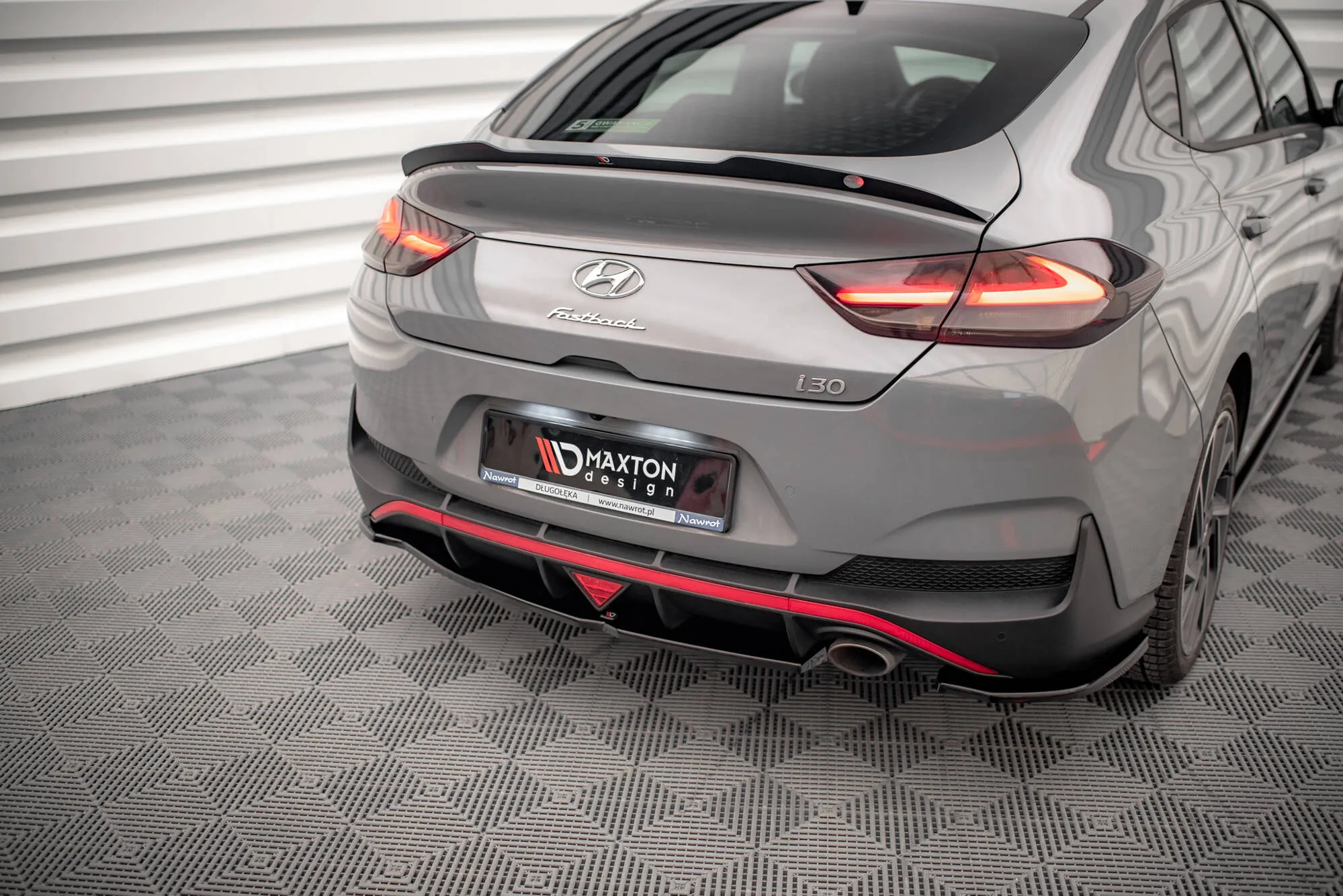 Sidesplitters bak Hyundai I30 (Mk3 Facelift) 2020-2026 | Glossy Black Edition – bilde 4