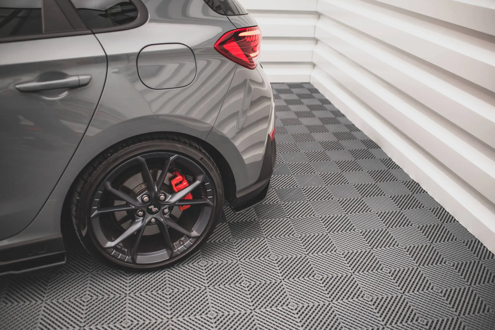 Sidesplitters bak Hyundai I30 N III Facelift 2020 -> | Street Pro Black Edition – bilde 2
