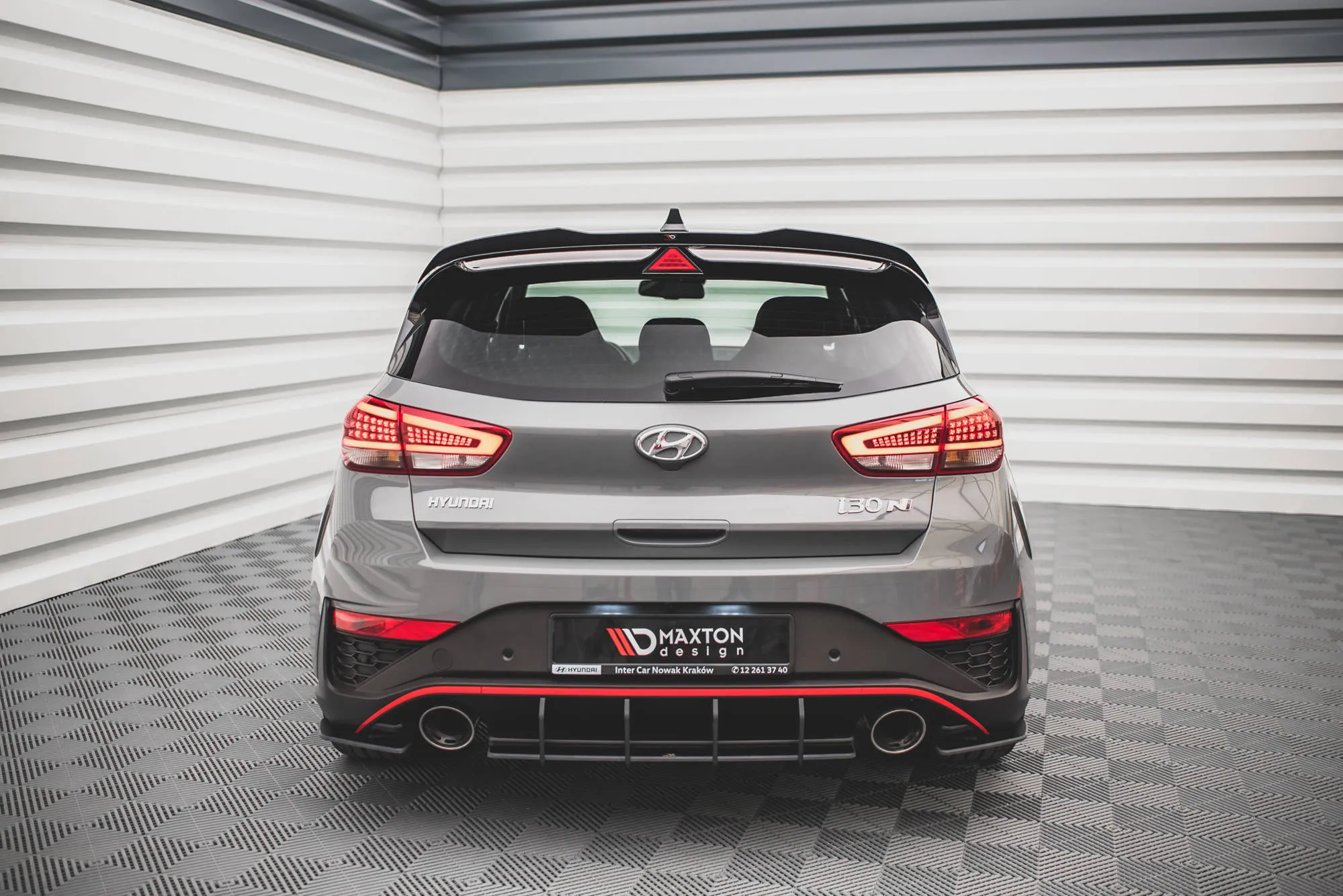Sidesplitters bak Hyundai I30 N III Facelift 2020 -> | Street Pro Black Edition – bilde 3