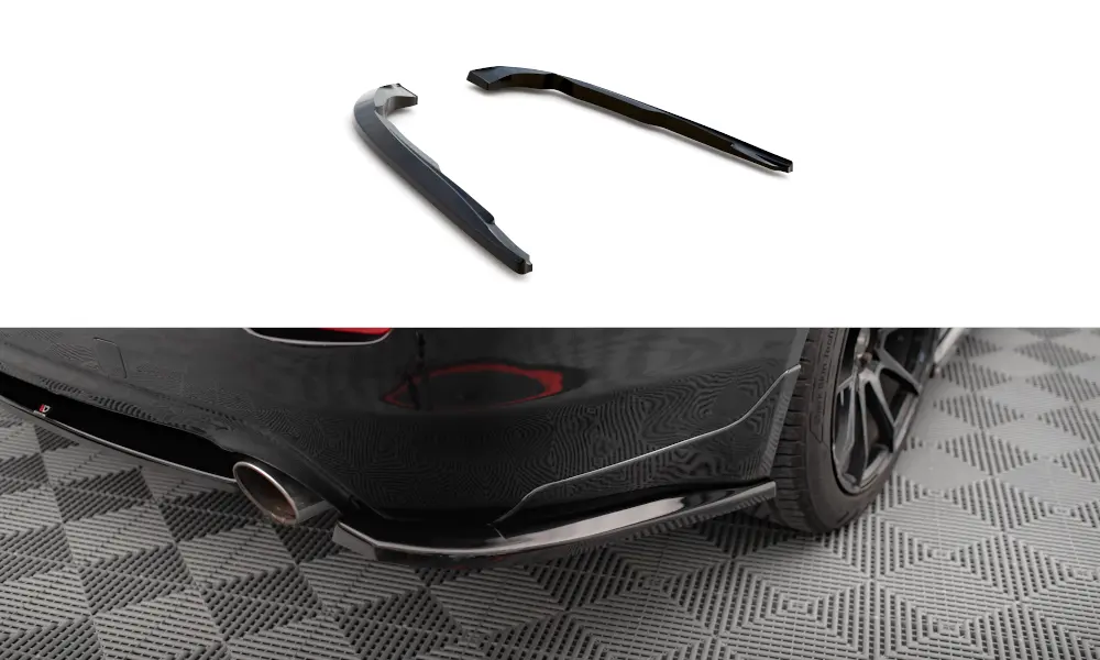Sidesplitters bak Infiniti Q50 S Mk1 2013 - 2016 | V.1 Glossy Black Edition