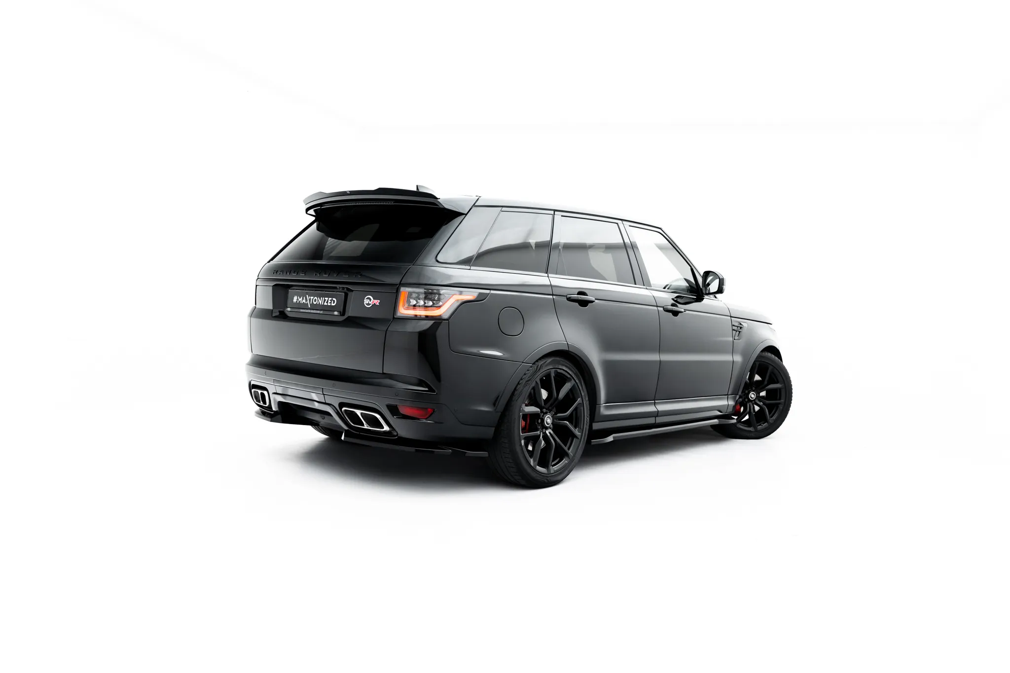 Sidesplitters bak Land Rover Range Rover Svr II Facelift 2017 - 2022 | Glossy Black Edition – bilde 2