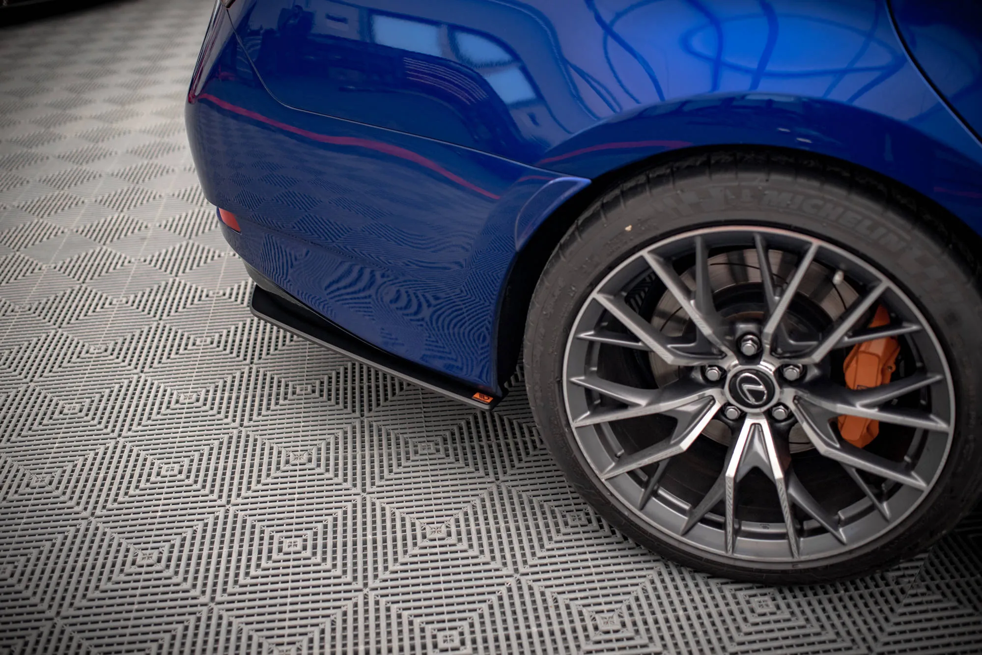 Sidesplitters bak Lexus GS F IV Facelift 2015-2020 | Street Pro Black Edition – bilde 3