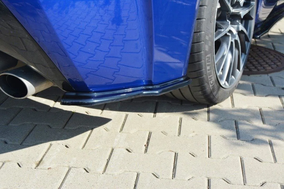 Sidesplitters bak Lexus RC 2014-2019 | Glossy Black Edition