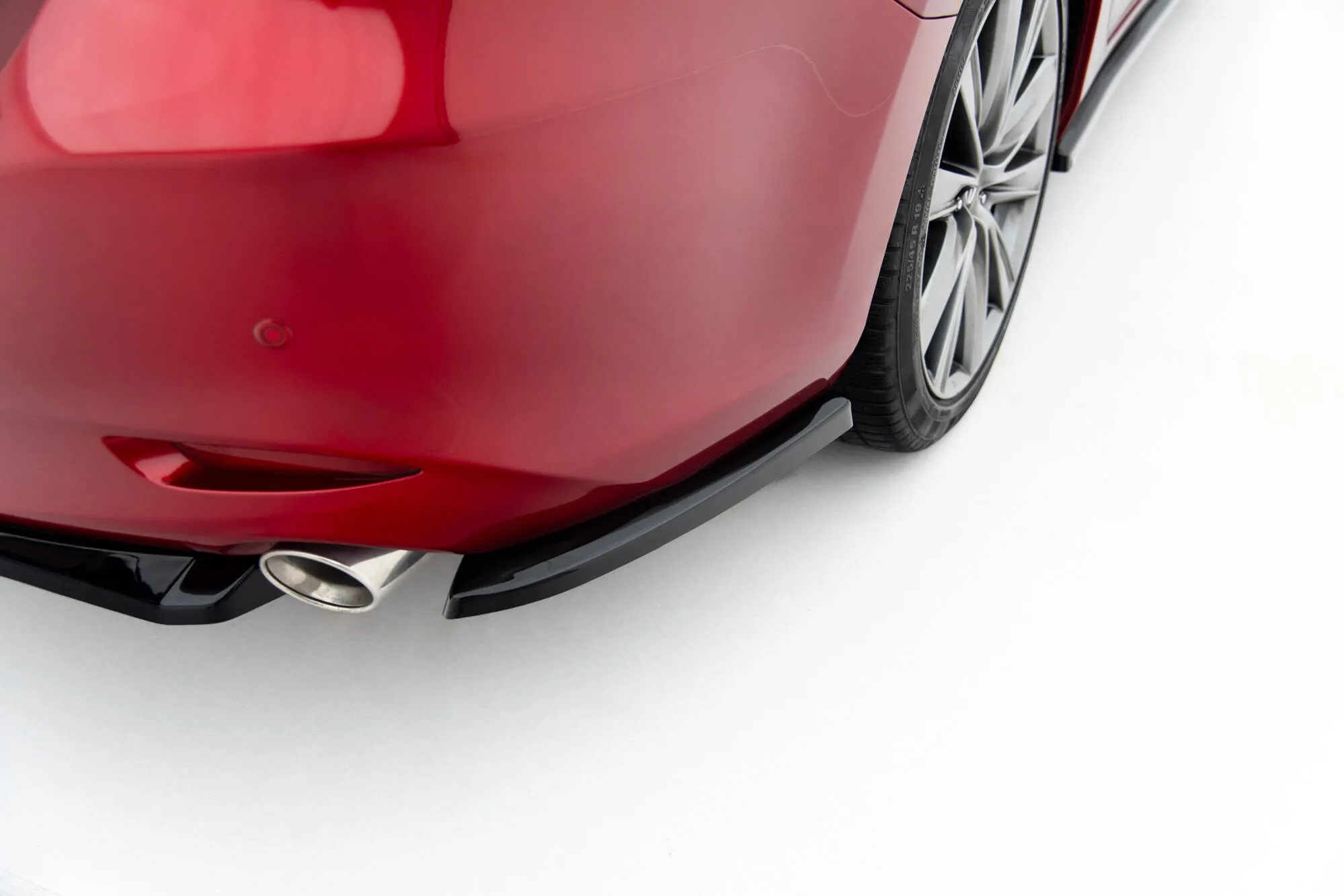 Sidesplitters bak Mazda 6 Sedan Mk3 Facelift 2018 - 2023 | Glossy Black Edition