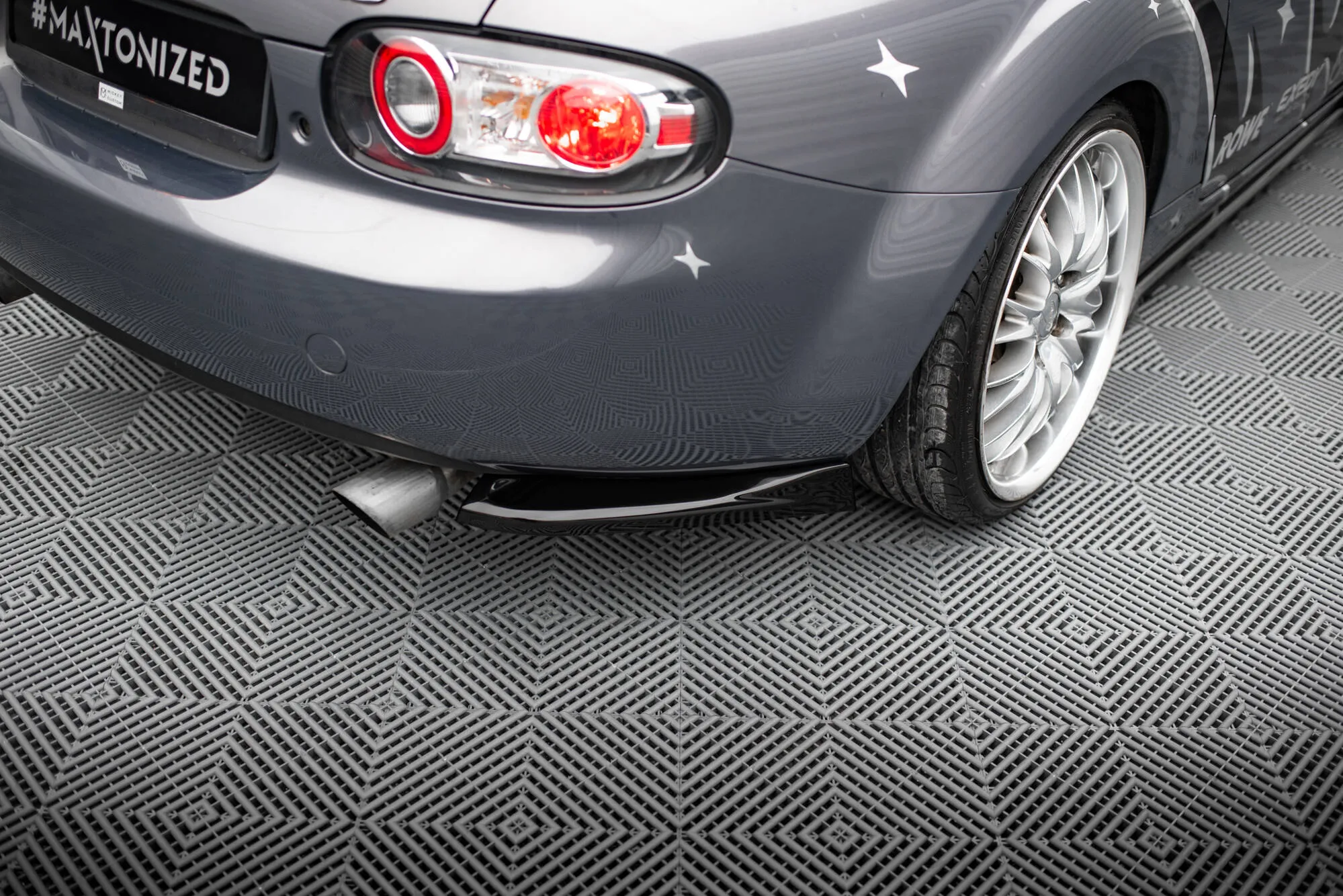 Sidesplitters bak Mazda MX5 NC III 2005 - 2009 | Glossy Black Edition