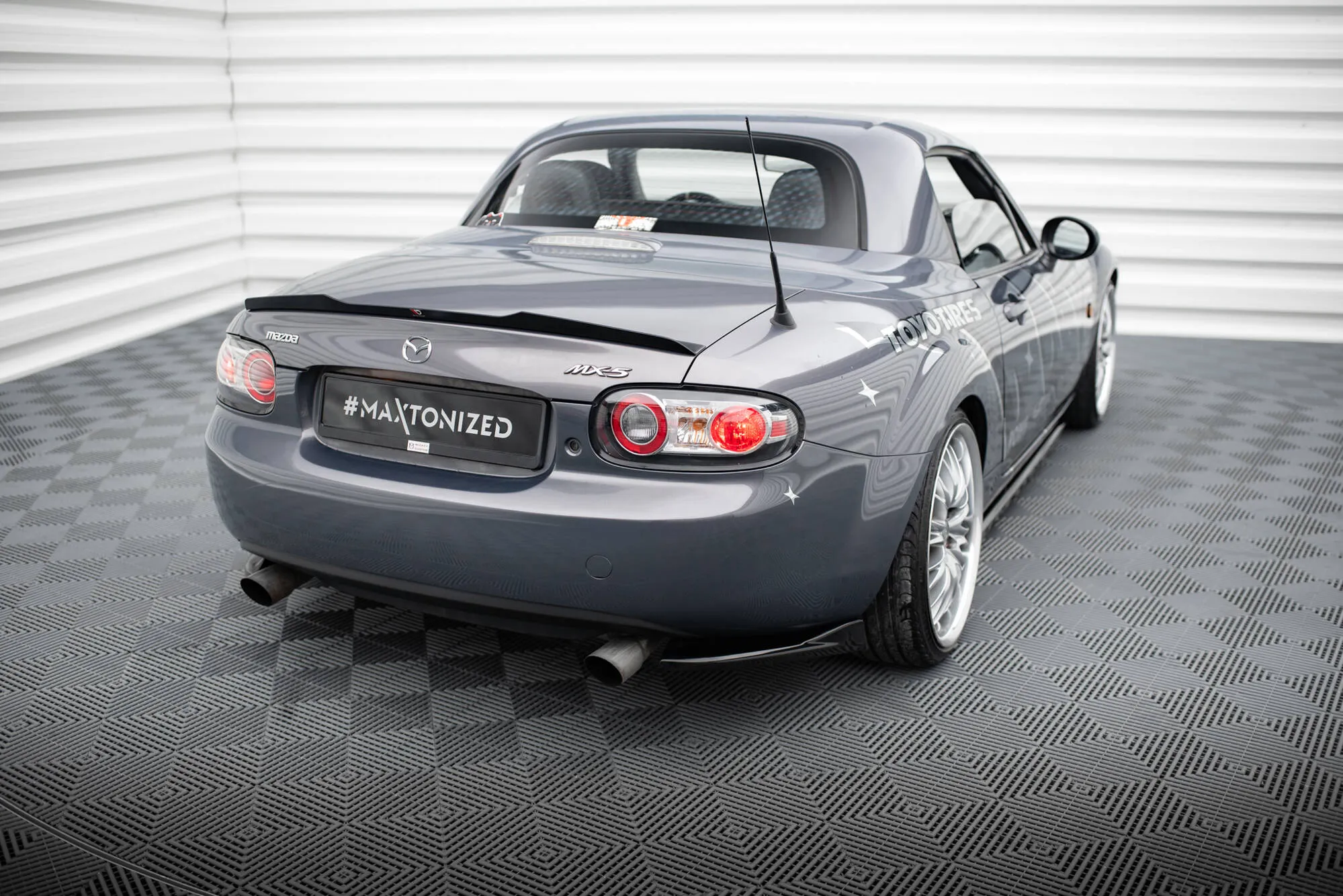 Sidesplitters bak Mazda MX5 NC III 2005 - 2009 | Glossy Black Edition – bilde 2