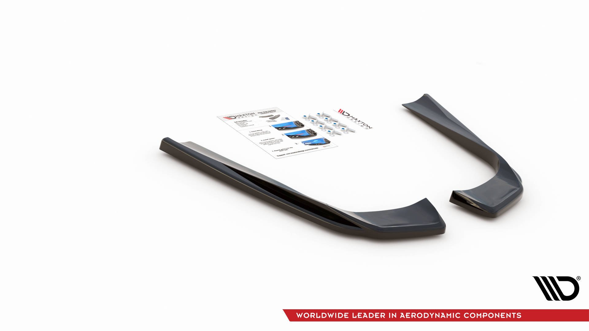 Sidesplitters bak Mercedes-AMG E53 Coupe (C238) / Mercedes-AMG E53 Cabriolet (A238) 2018 - 2020 | Glossy Black Edition – bilde 4