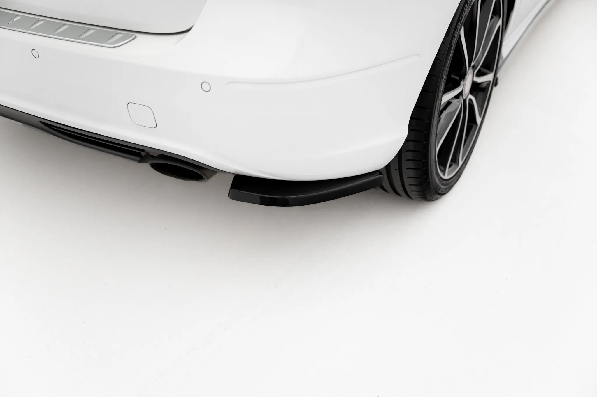 Sidesplitters bak Mercedes-Benz B (W246) 2011 - 2014 | Glossy Black Edition – bilde 2