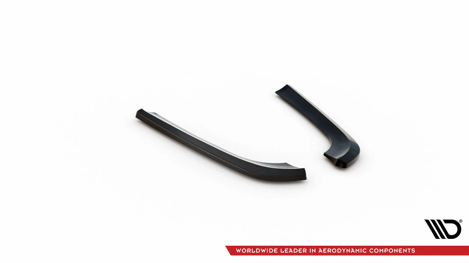 Sidesplitters bak Mercedes-Benz CLK ( C209 / A209 ) 2002-2005 | V.1 Glossy Black Edition – bilde 5