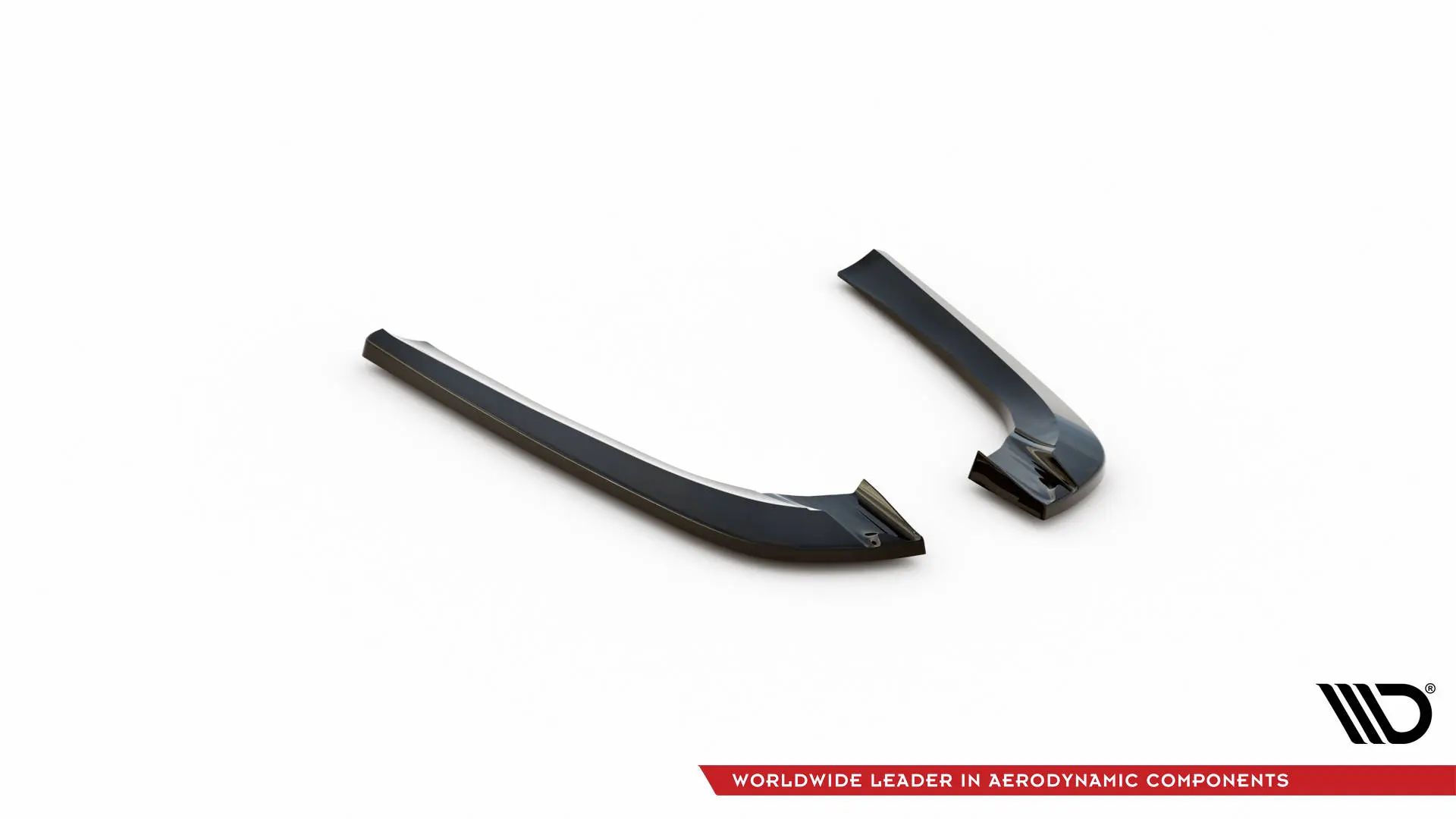 Sidesplitters bak Mercedes-Benz CLK ( C209 / A209 ) 2002-2005 | V.2 Glossy Black Edition – bilde 5