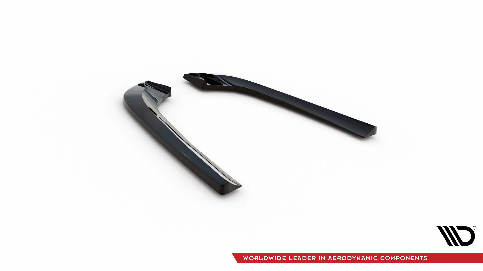 Sidesplitters bak Mercedes-Benz CLK ( C209 / A209 ) 2002-2005 | V.2 Glossy Black Edition – bilde 6