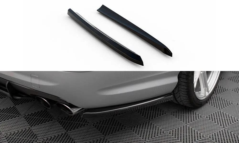 Sidesplitters bak Mercedes-Benz E55 AMG (W211) 2003 - 2006 | Glossy Black Edition – bilde 3