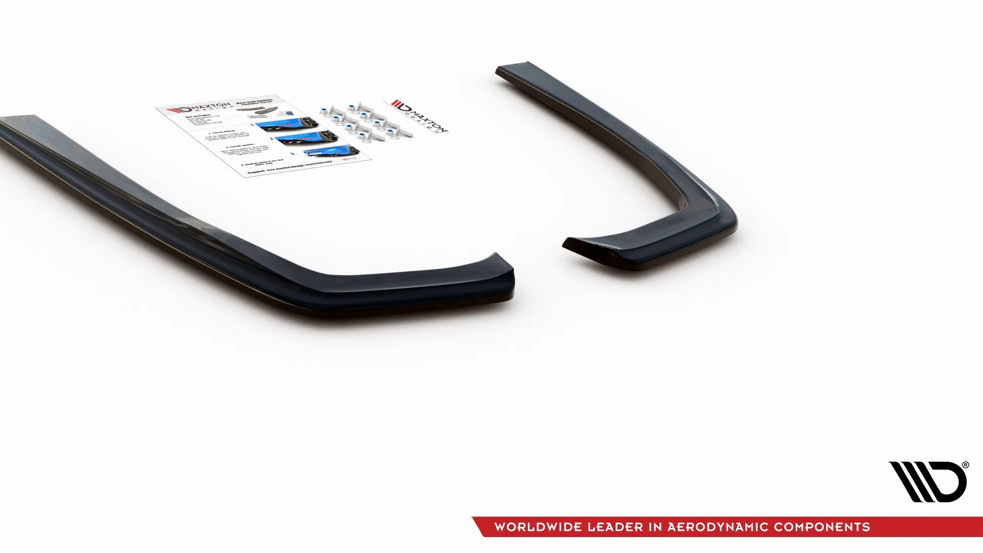 Sidesplitters bak Mercedes-Benz E63 AMG (W213 / S213) 2016-2020 | Glossy Black Edition – bilde 8