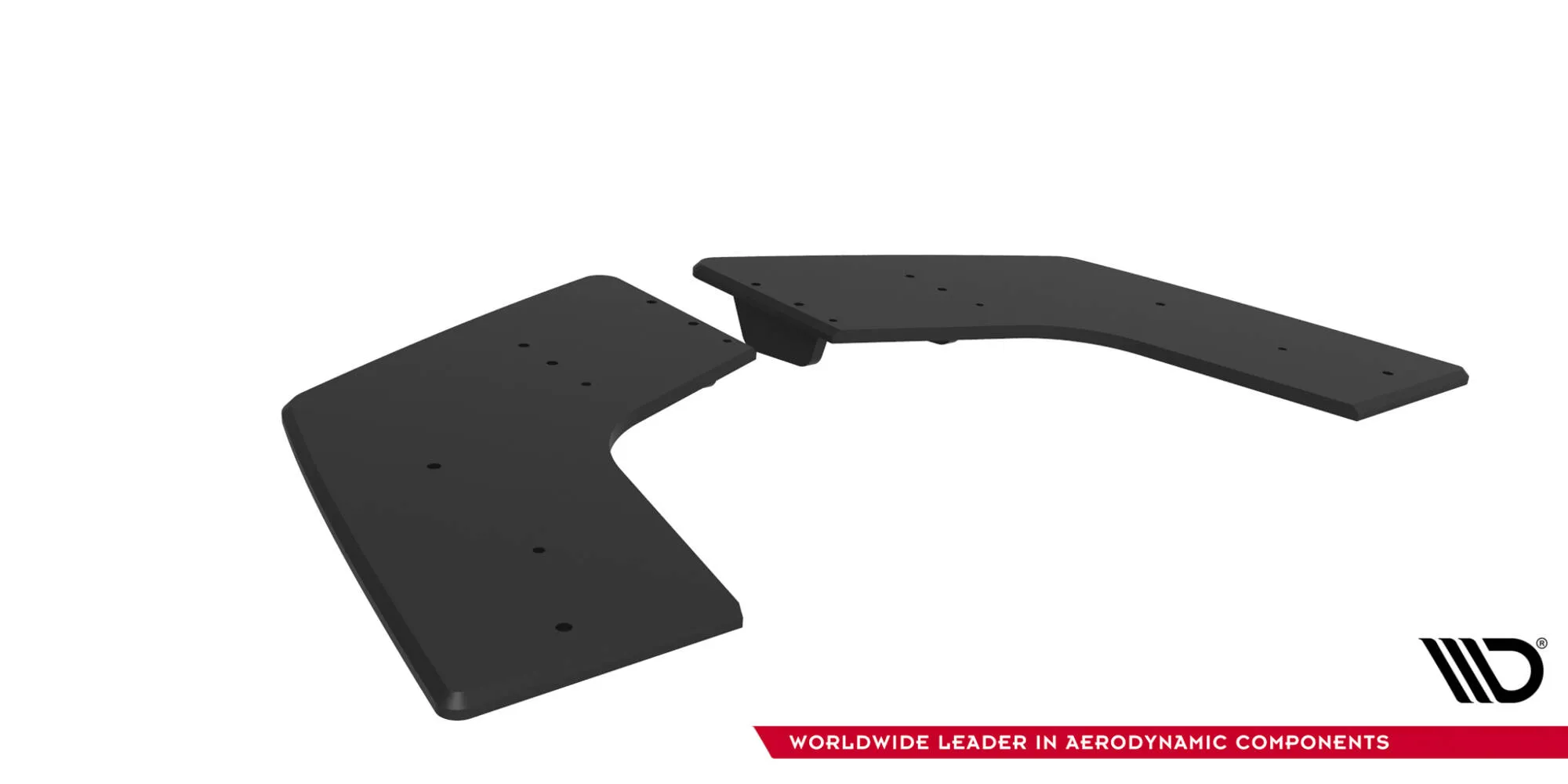Sidesplitters bak Mitsubishi Lancer EVO X 2007 - 2015 | Street Pro Black Edition – bilde 6